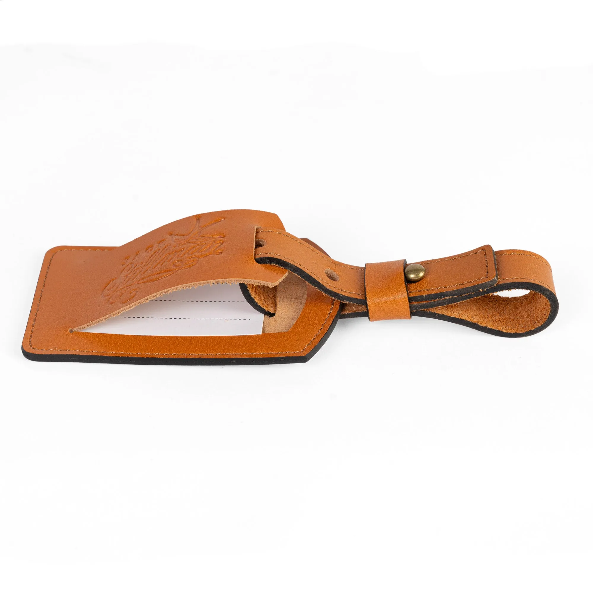 Leather Luggage Tag sold by Jack Stillman product image thumbnail 2