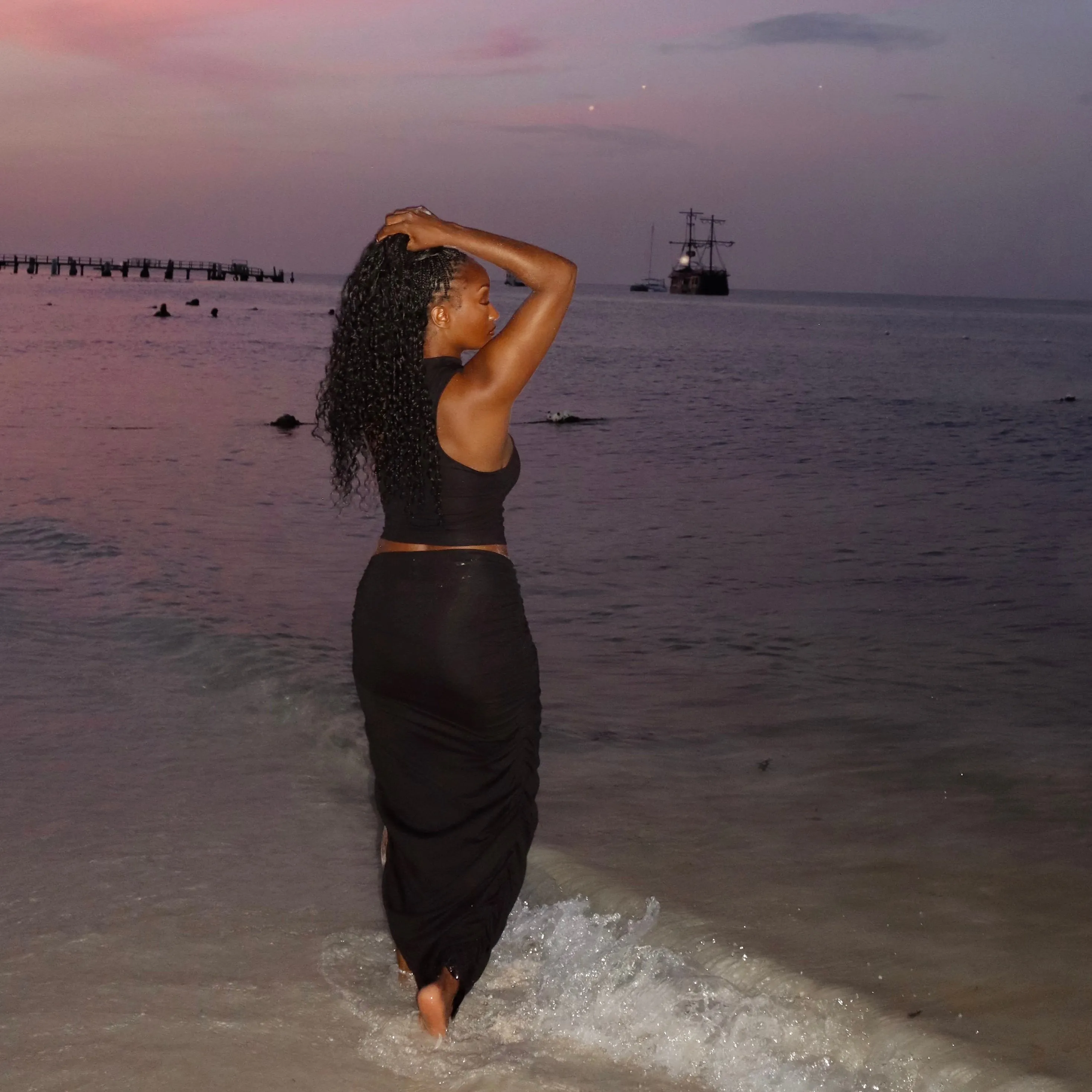 KAI MAXI SKIRT sold by Serve the Brand product image thumbnail 3