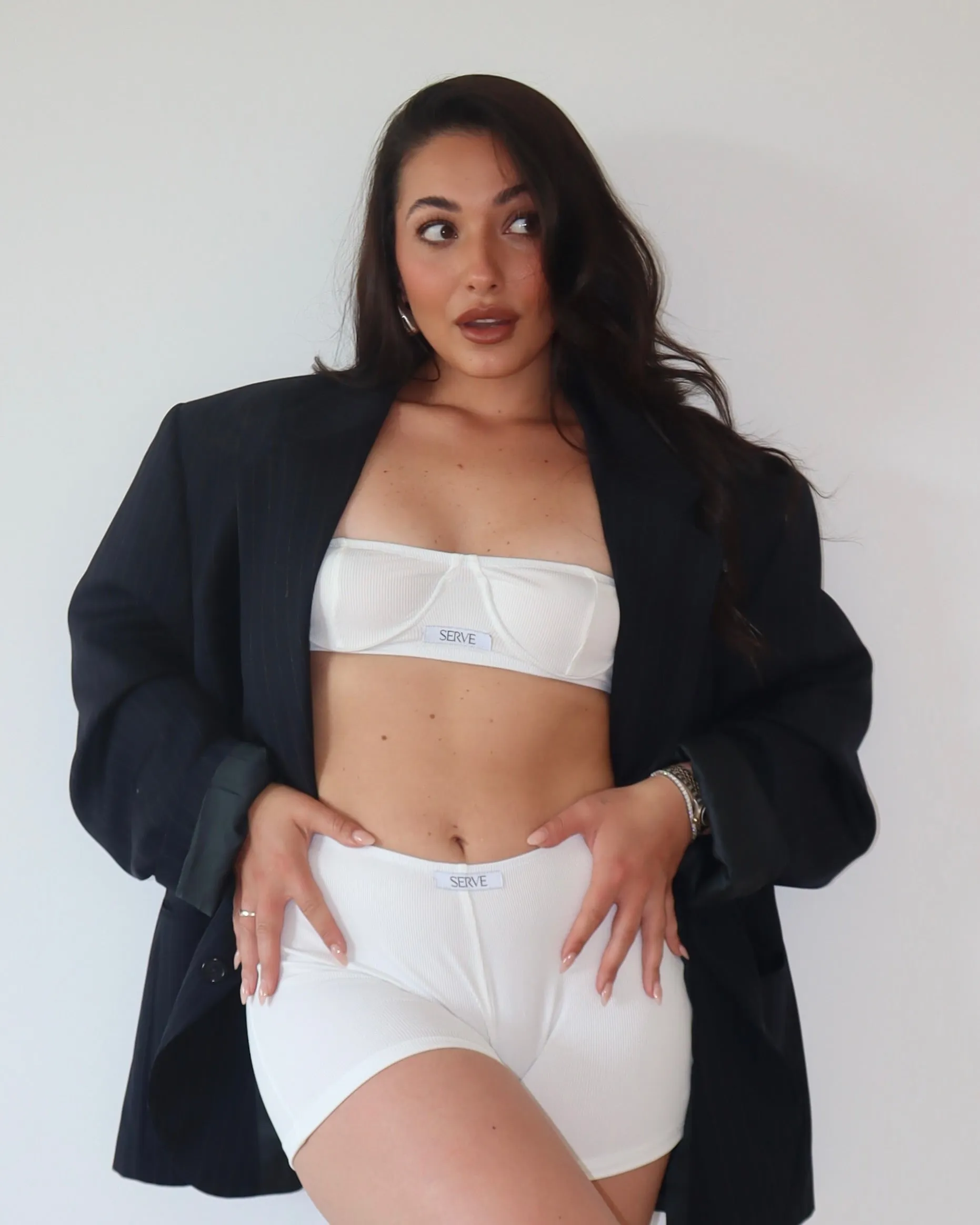 COTTON RIBBED BOXER SET sold by Serve the Brand