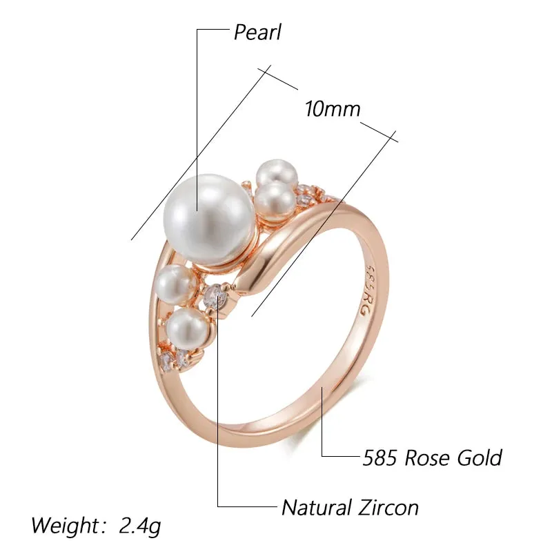 Vintage Pearl Ring sold by TheShadic Jewels product image thumbnail 2