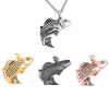 Fish Urn Cremation Necklace sold by TheShadic Jewels