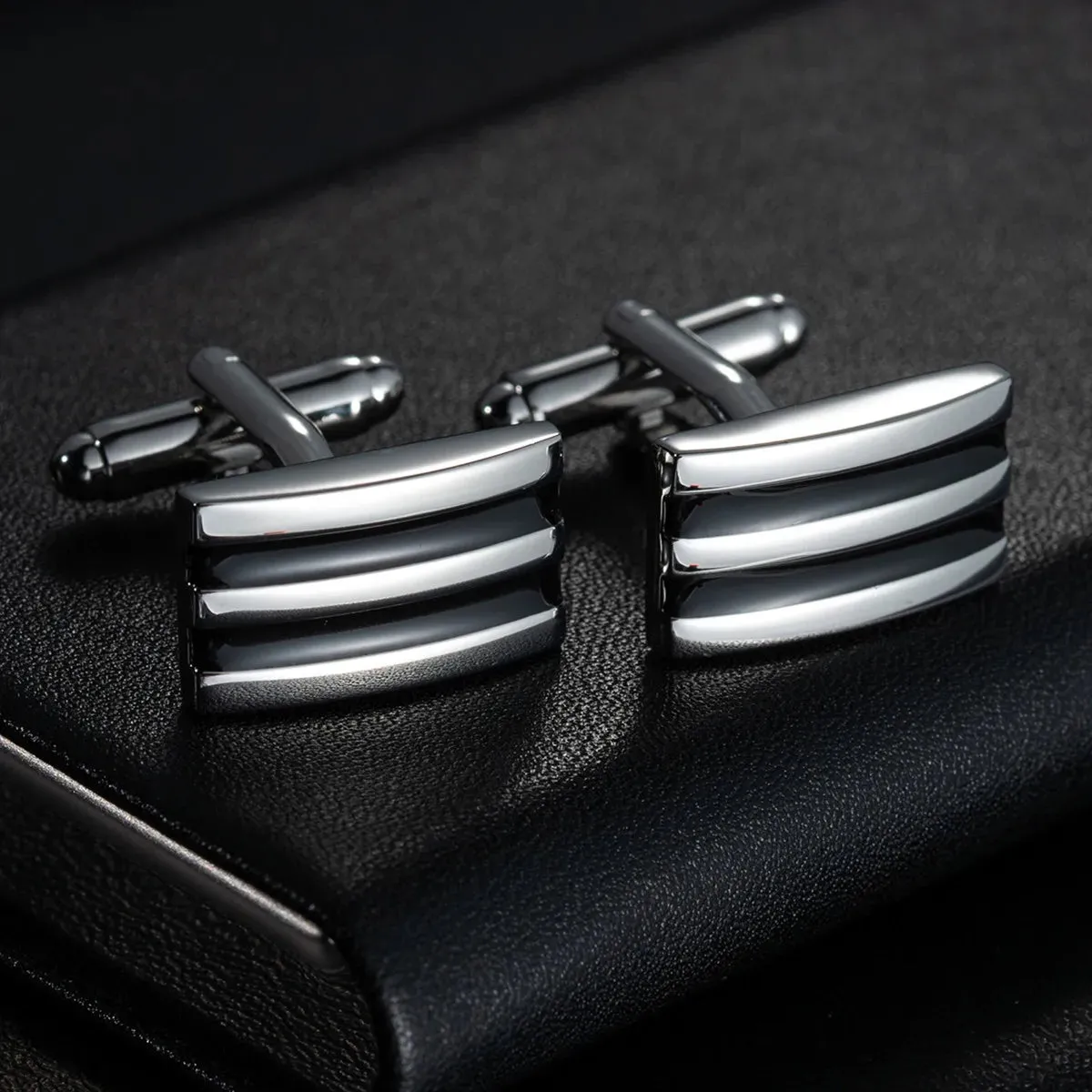 Enamel Square Cufflinks sold by TheShadic Jewels product image thumbnail 4