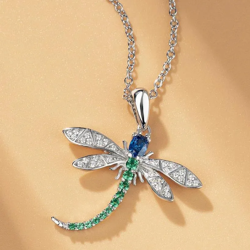 Dragonfly Pendant Necklace sold by TheShadic Jewels product image thumbnail 2