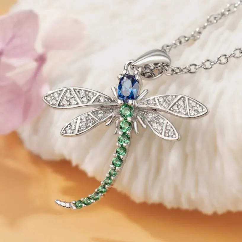 Dragonfly Pendant Necklace sold by TheShadic Jewels product image thumbnail 3