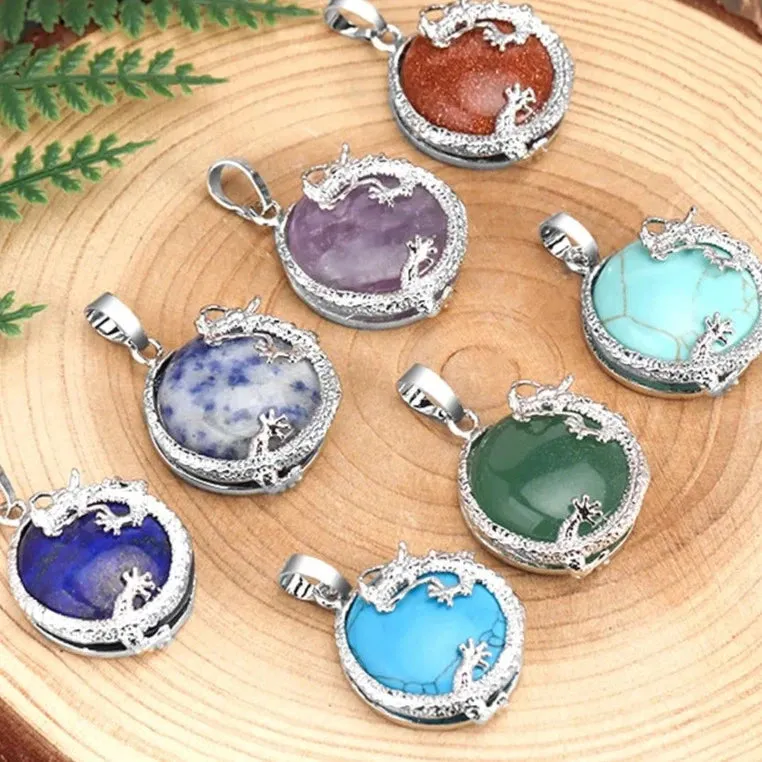 Dragon Pendant Necklace sold by TheShadic Jewels product image thumbnail 4