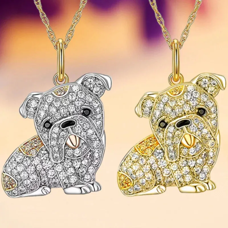 Dog Pendant Necklace sold by TheShadic Jewels product image thumbnail 2