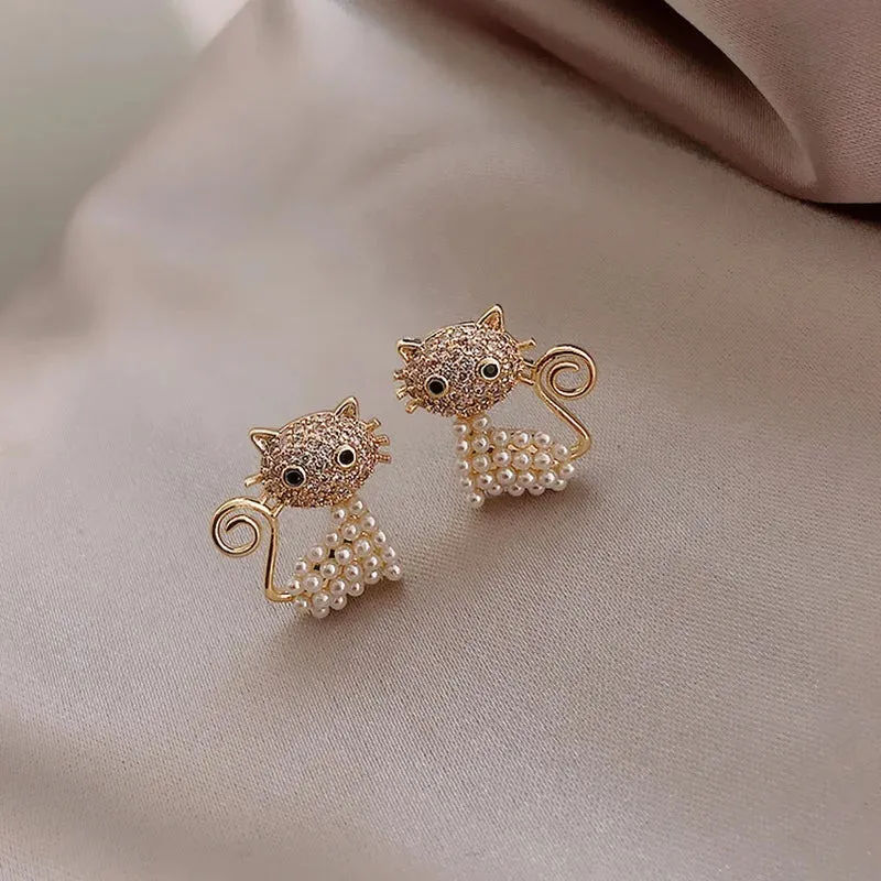 Cute Animal Stud Earrings sold by TheShadic Jewels product image thumbnail 2