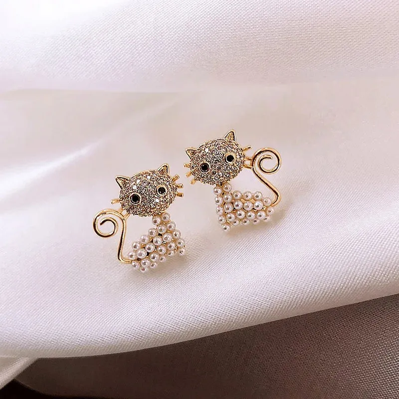 Cute Animal Stud Earrings sold by TheShadic Jewels product image thumbnail 3