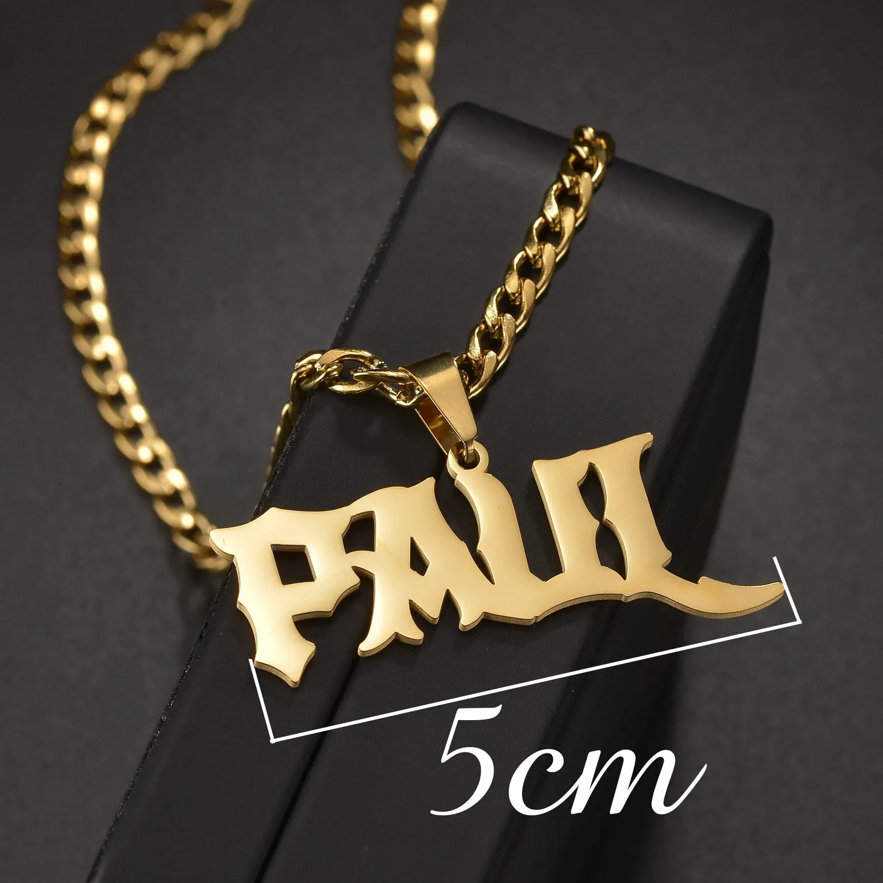 Custom Name Necklaces sold by TheShadic Jewels product image thumbnail 3