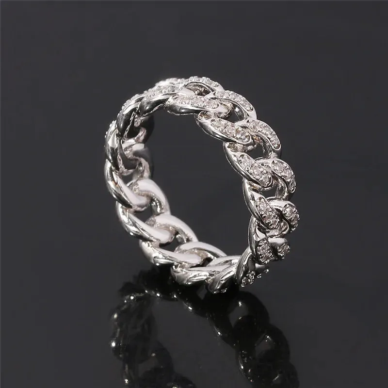 Cuba Chain Ring sold by TheShadic Jewels product image thumbnail 3