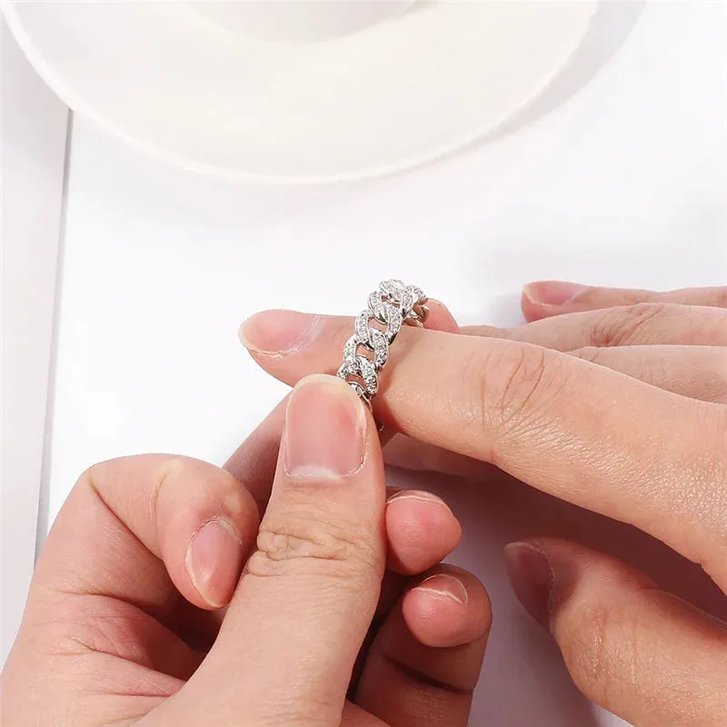 Cuba Chain Ring sold by TheShadic Jewels product image thumbnail 5