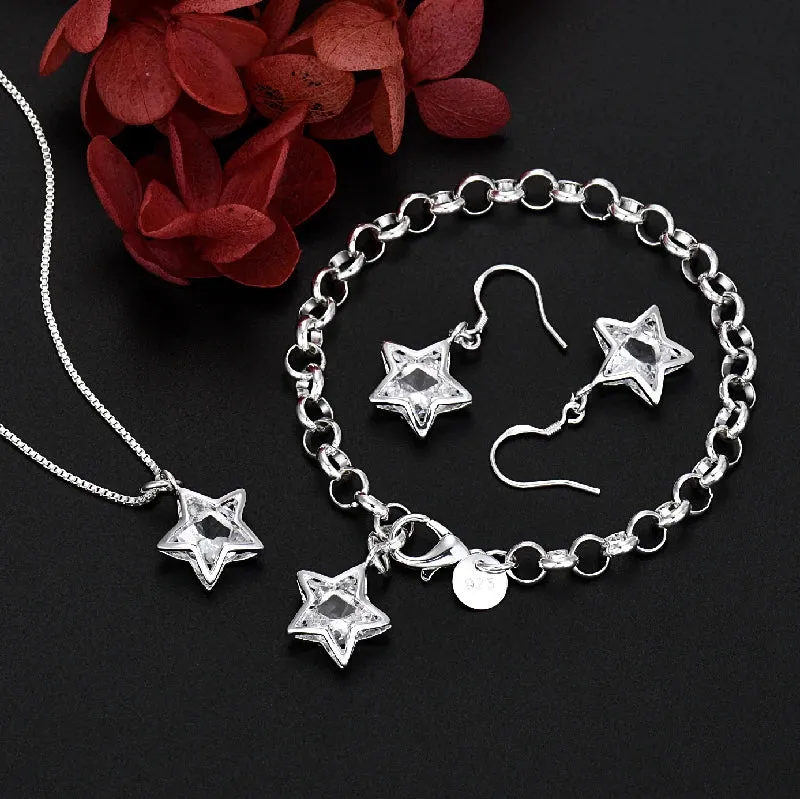 Crystal Star set sold by TheShadic Jewels product image thumbnail 3
