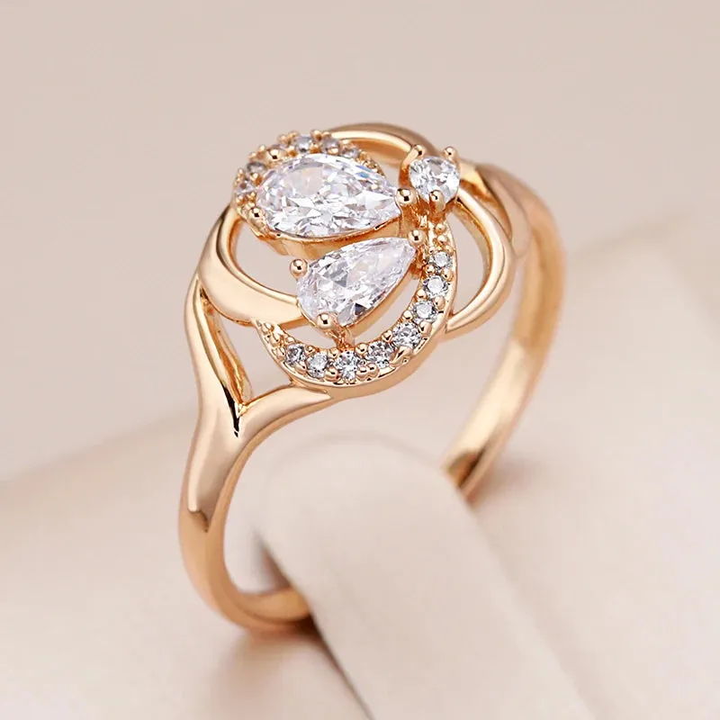 Crystal Flower Ring sold by TheShadic Jewels product image thumbnail 2