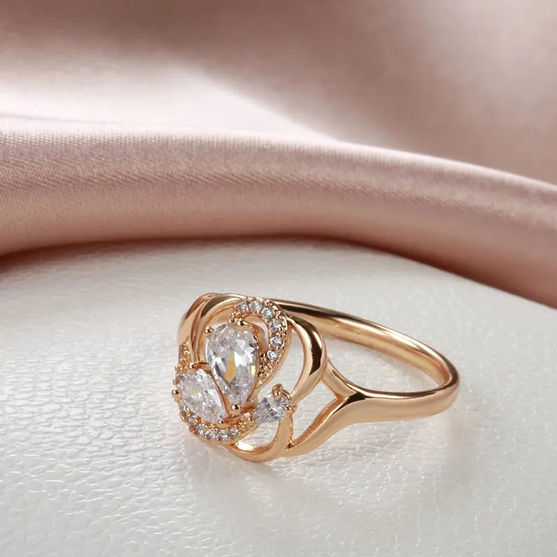 Crystal Flower Ring sold by TheShadic Jewels product image thumbnail 5