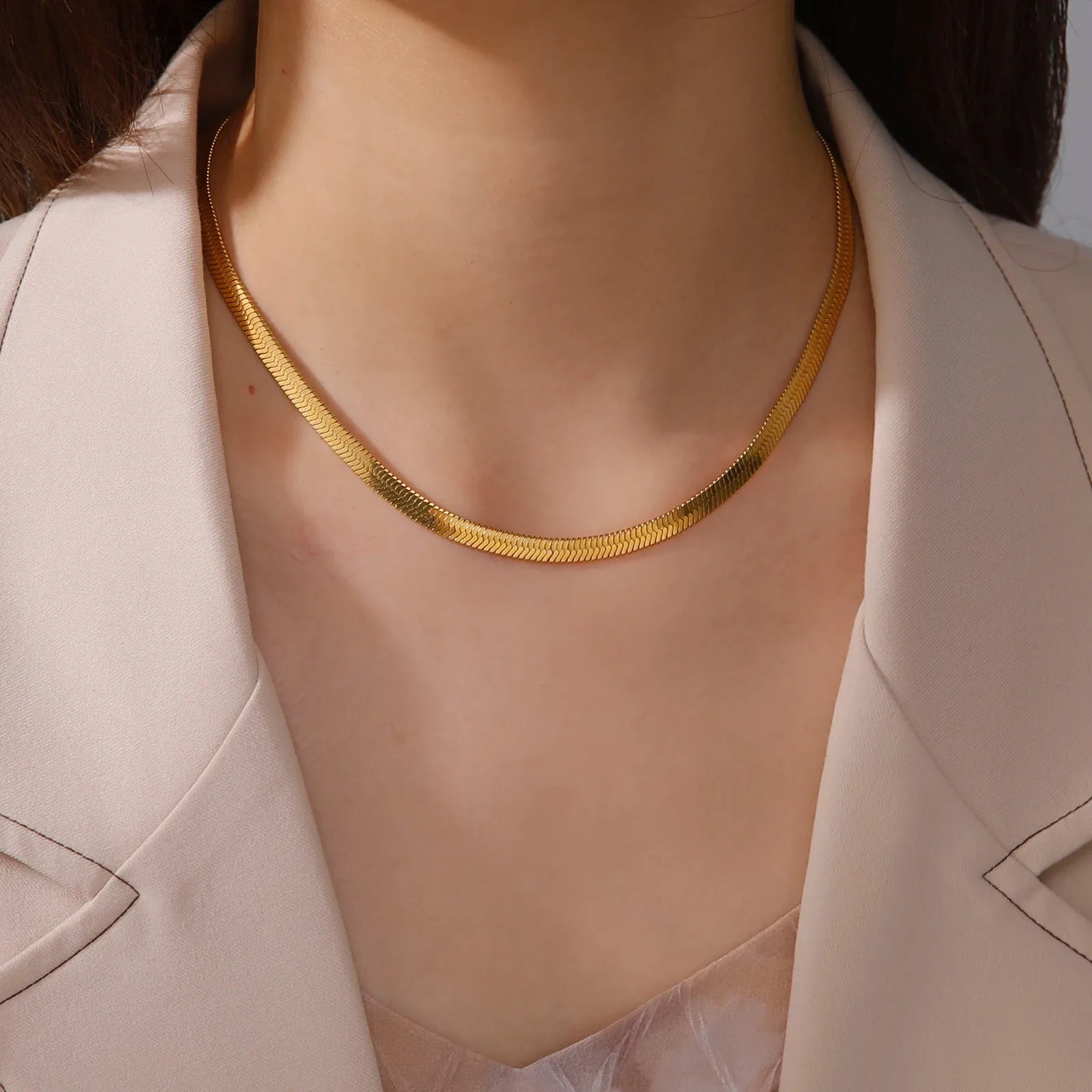 Chain Necklace sold by TheShadic Jewels product image thumbnail 3