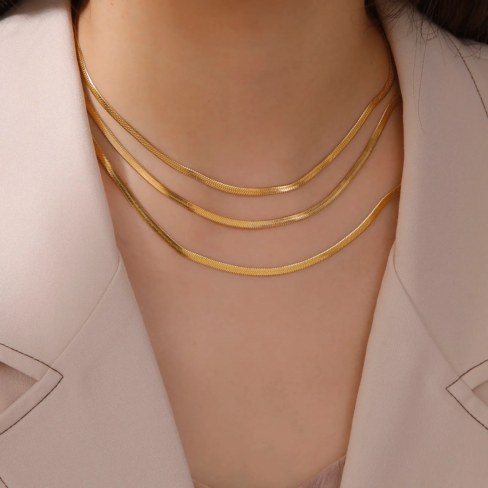 Chain Necklace sold by TheShadic Jewels product image thumbnail 2