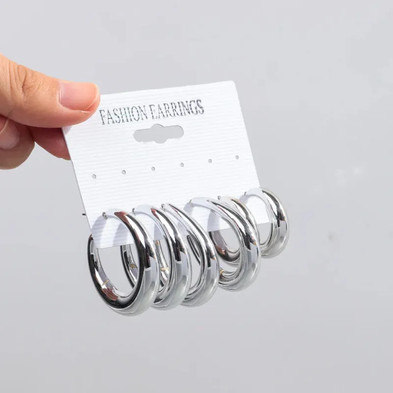 Acrylic Hoop Earring sold by TheShadic Jewels