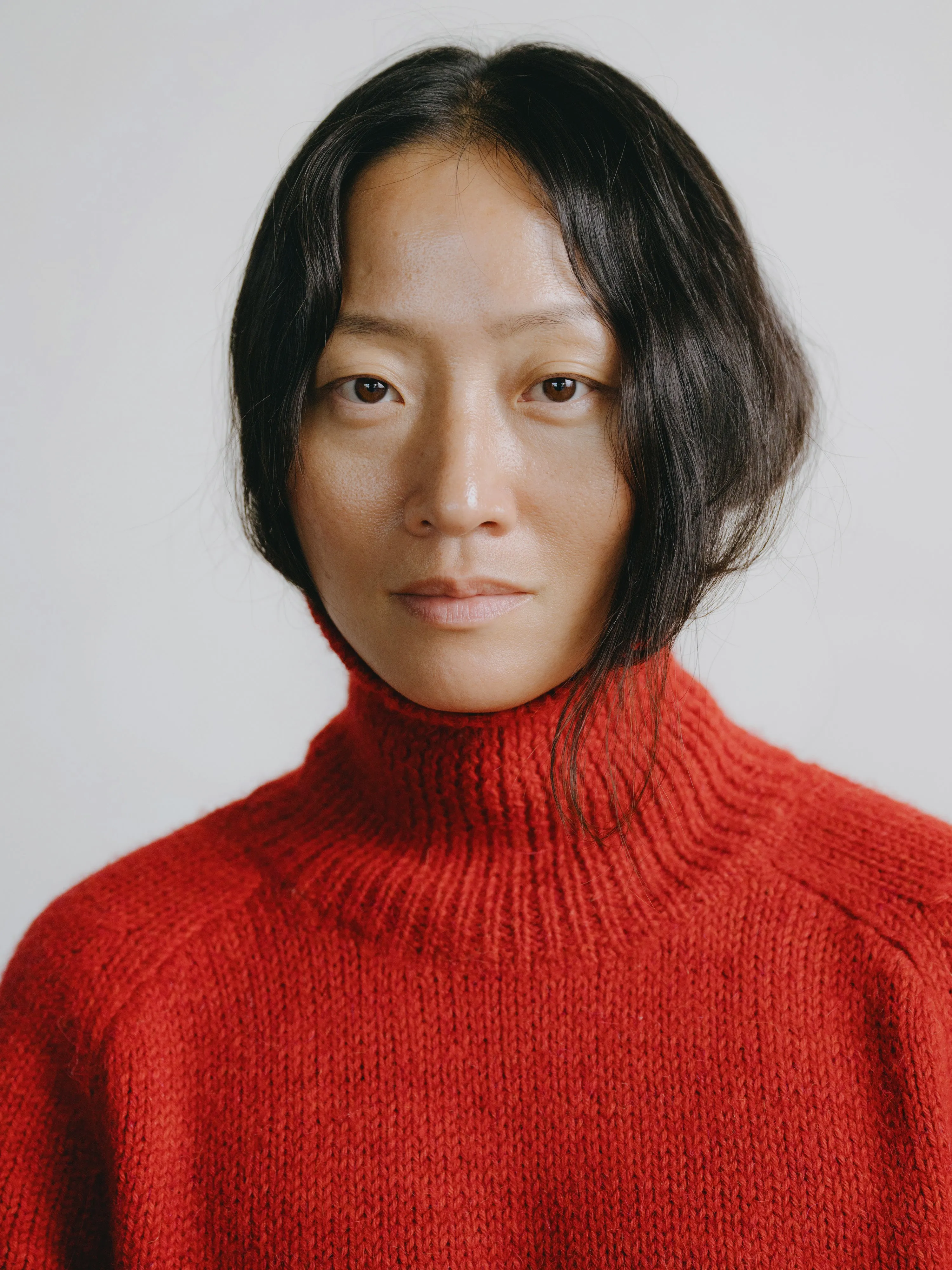 Rue Turtleneck, Alpaca Wool, Tomato sold by Ozma product image thumbnail 4