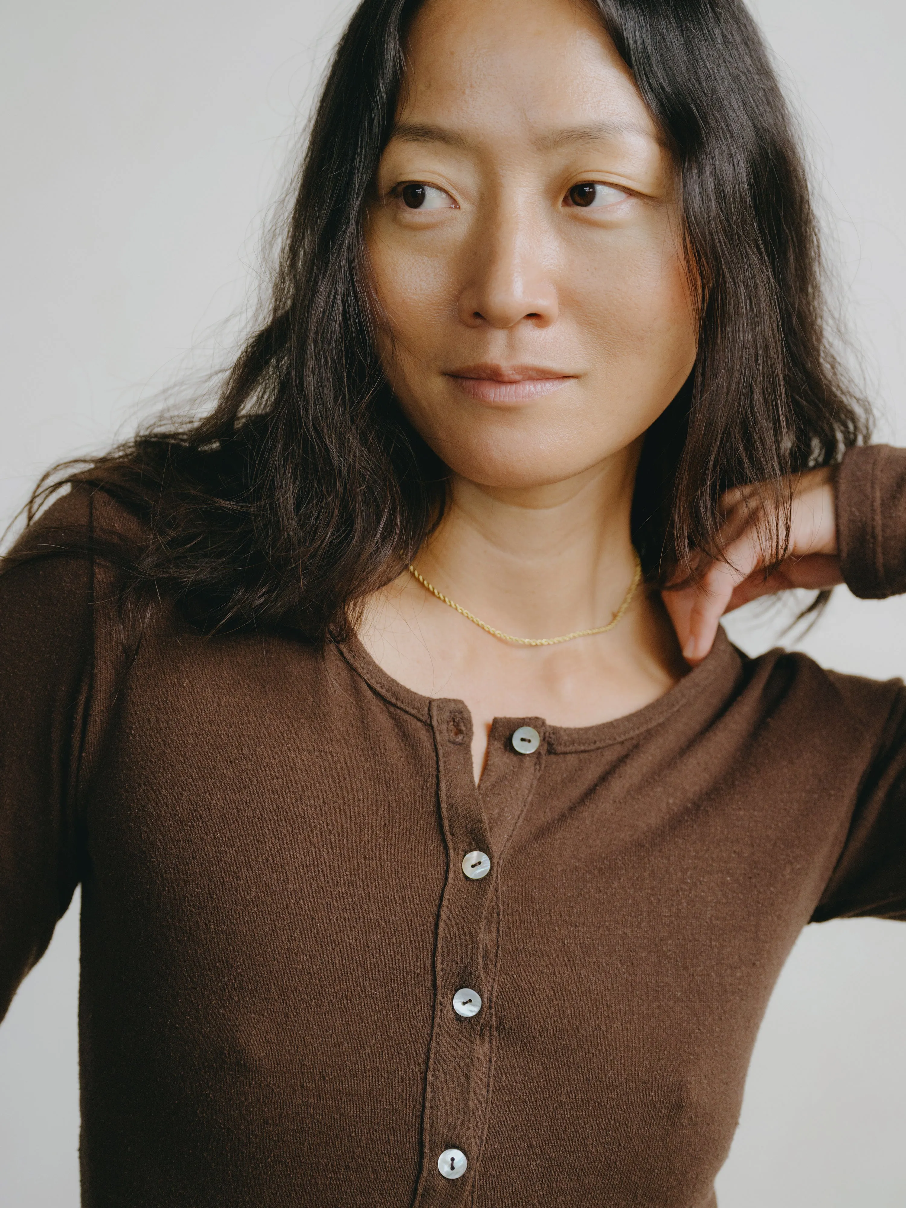 Ryan Cardi, Regen Silk Noil Jersey, Manzanita sold by Ozma product image thumbnail 3