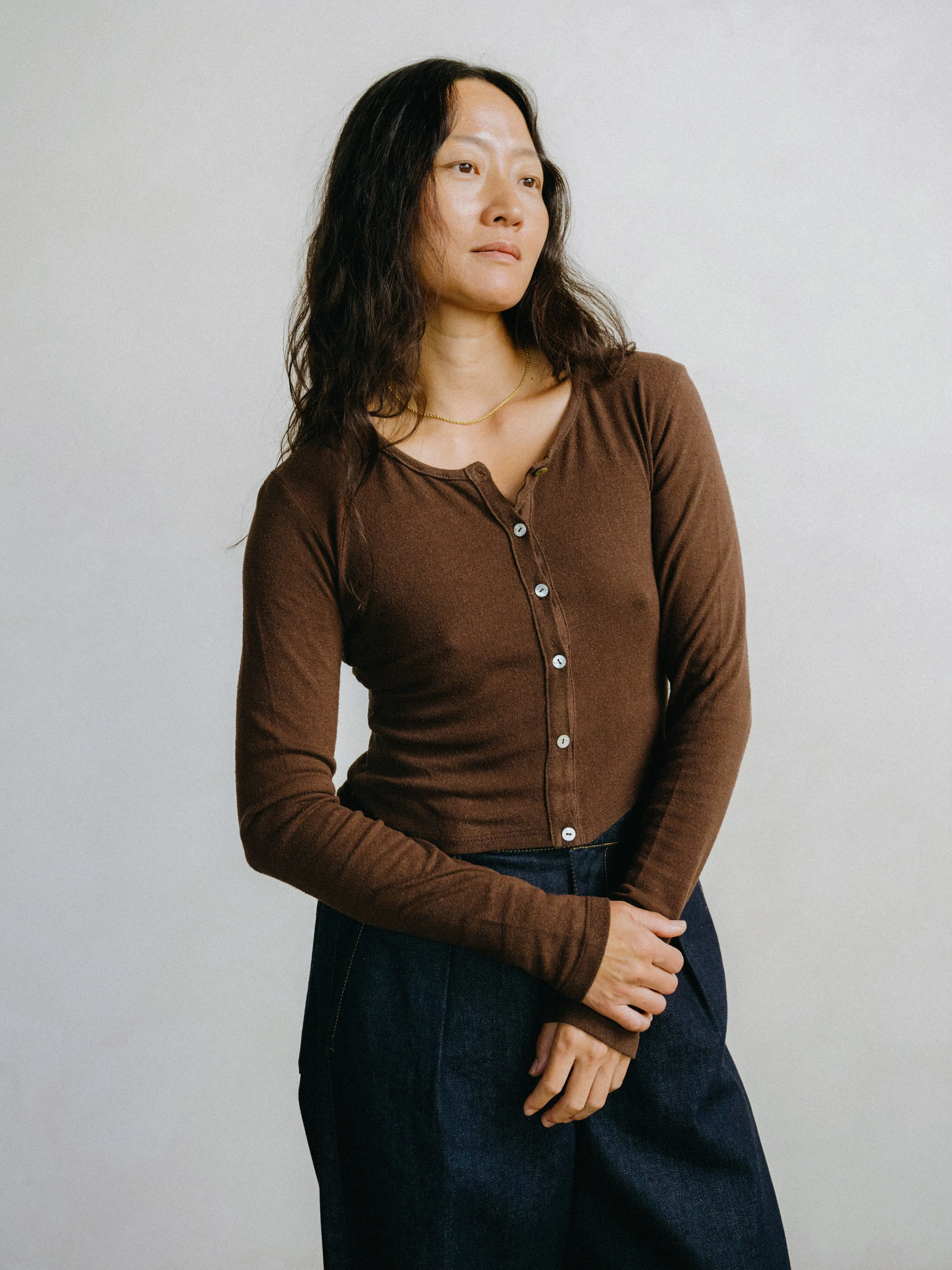 Ryan Cardi, Regen Silk Noil Jersey, Manzanita sold by Ozma product image thumbnail 2