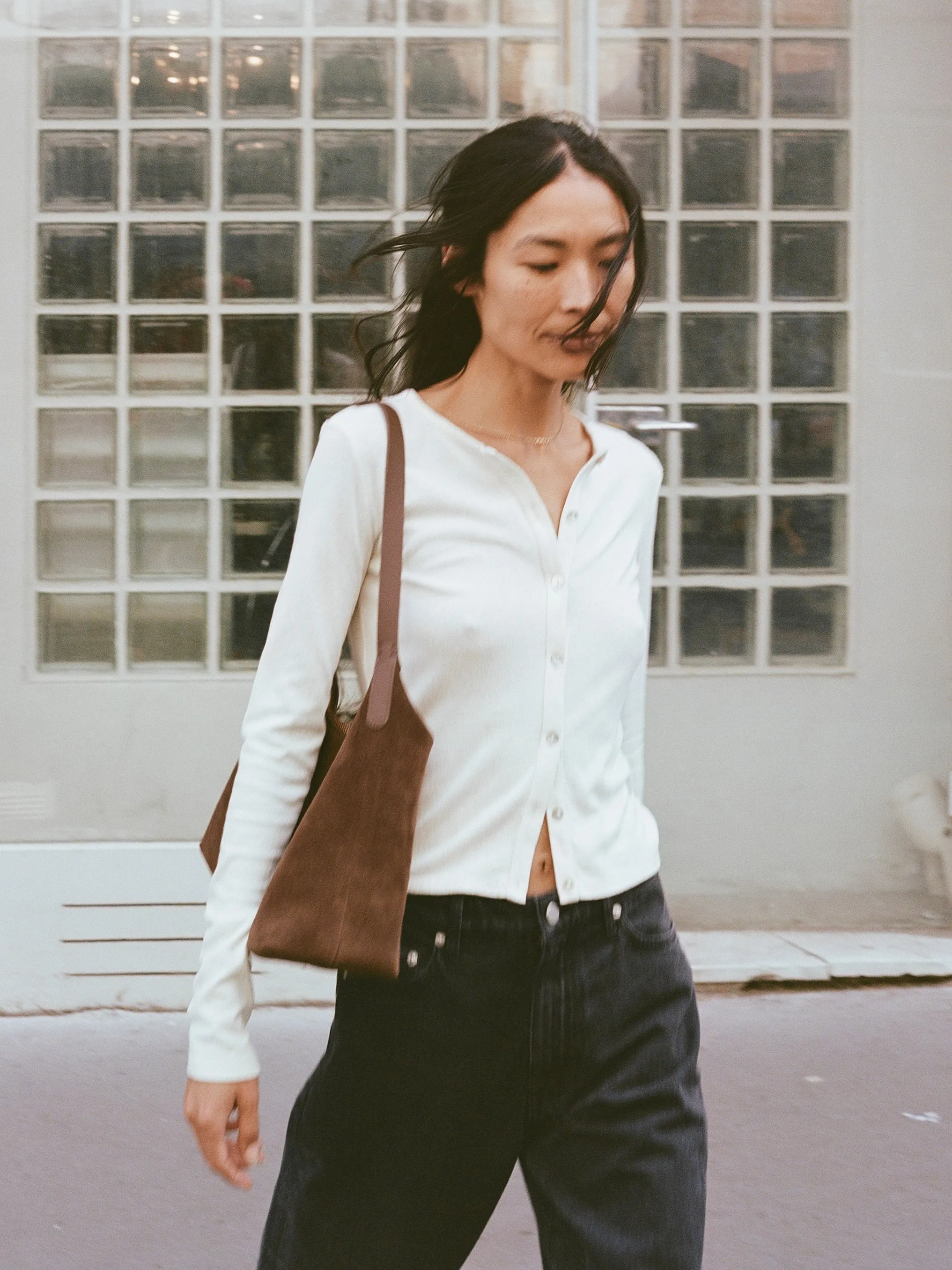 Ryan Cardi, Regen Silk Noil Jersey, Natural sold by Ozma product image thumbnail 4