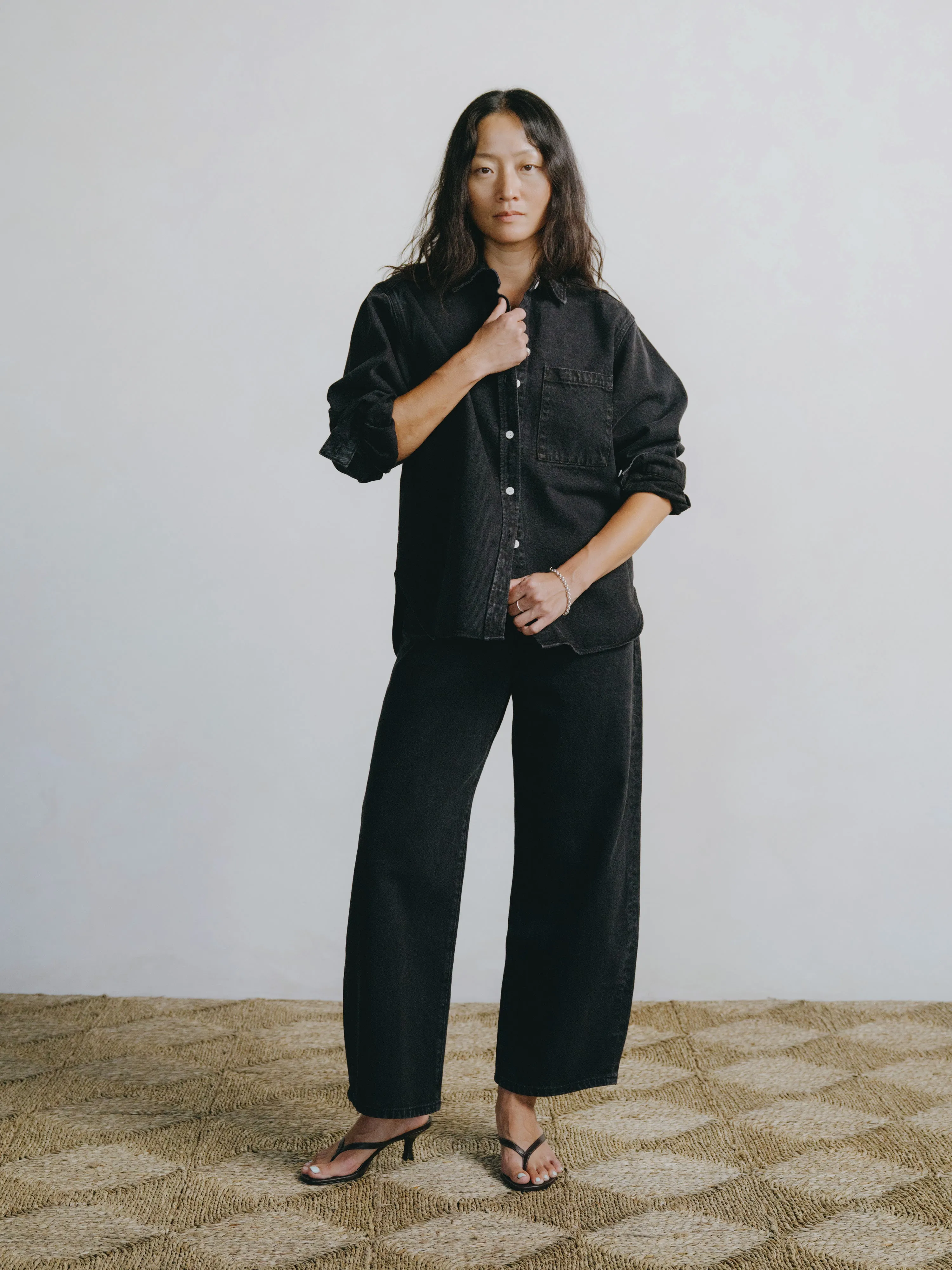 Ronnie Jean, Recycled Denim, Vintage Black sold by Ozma product image thumbnail 2