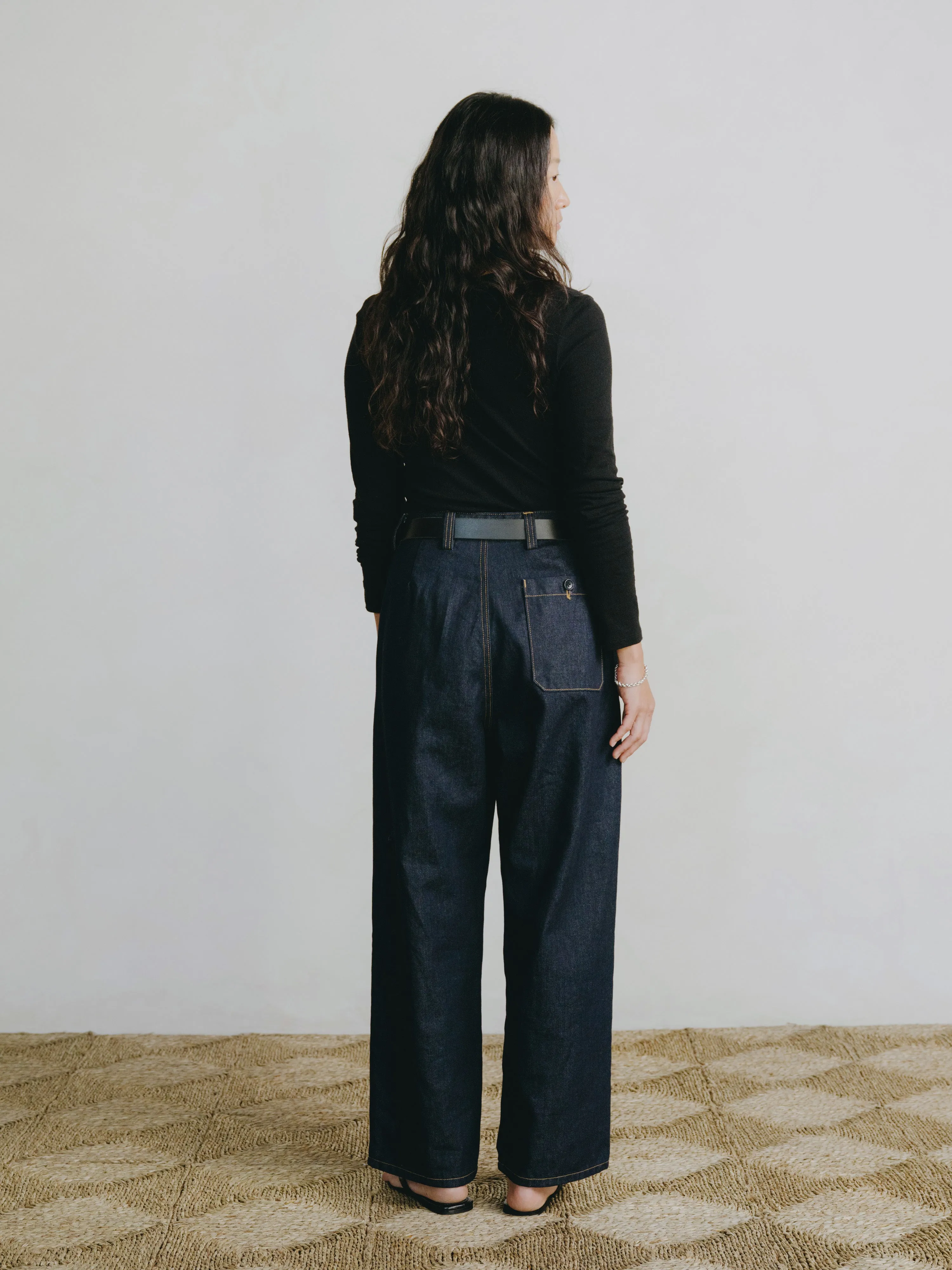 Field Pant, Tencel Denim, Rinse sold by Ozma product image thumbnail 5