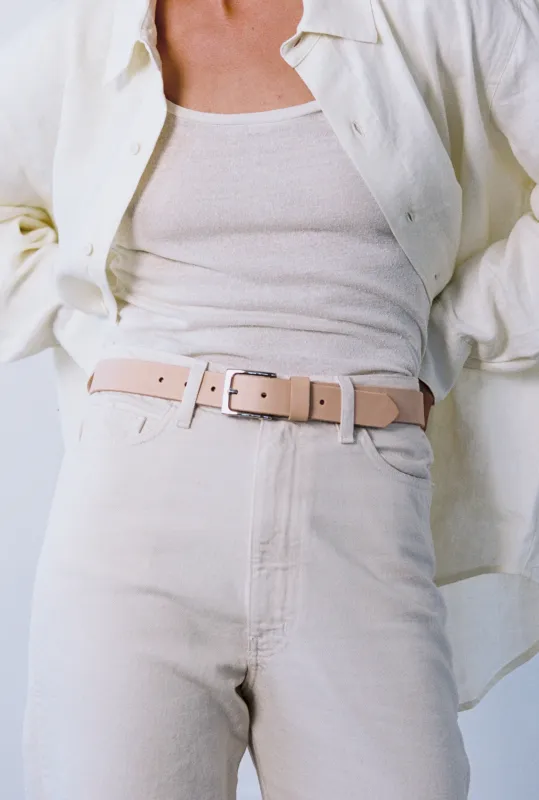 Wide Belt, Leather, Veg Tan sold by Ozma