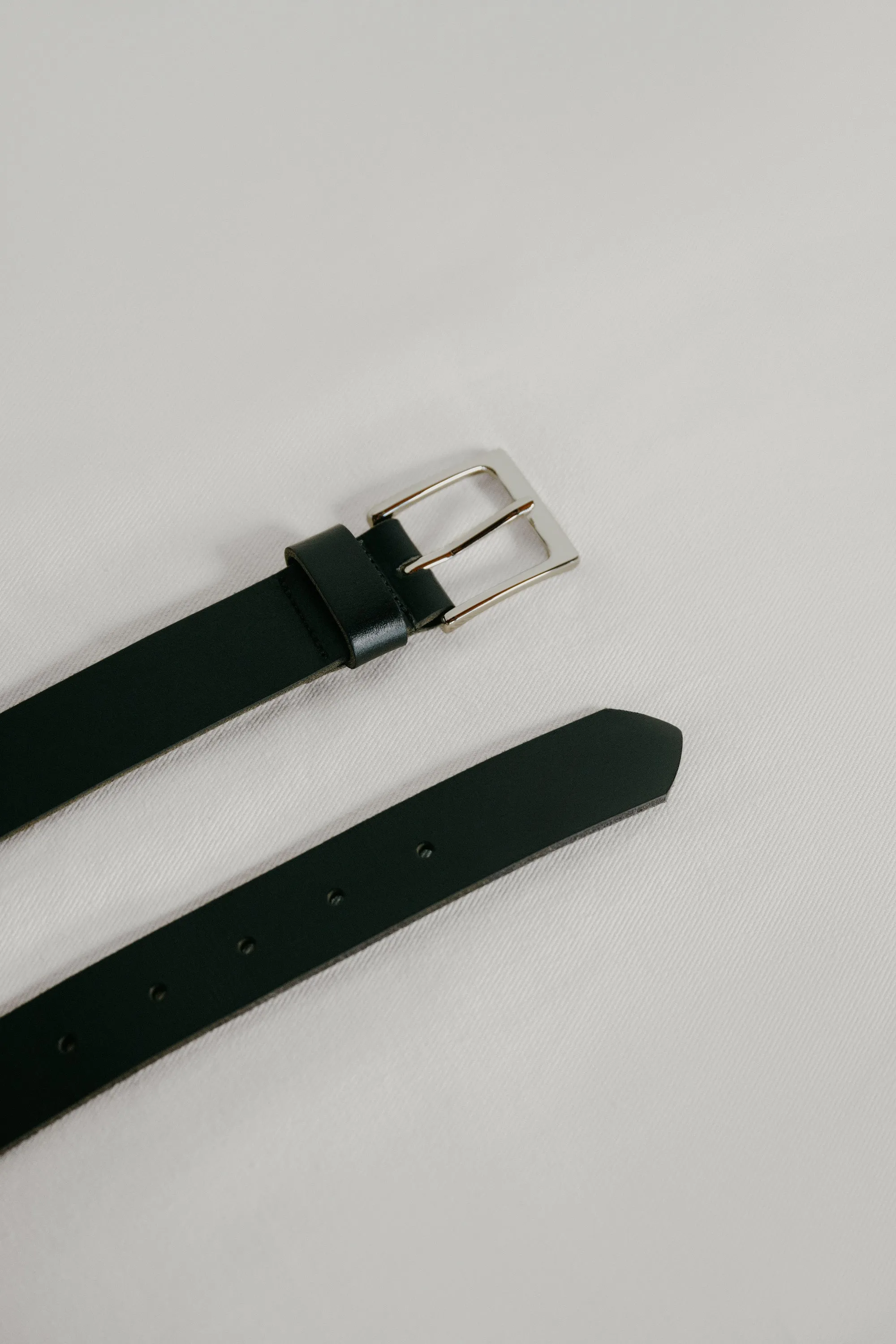 Wide Belt, Leather, Black sold by Ozma product image thumbnail 3