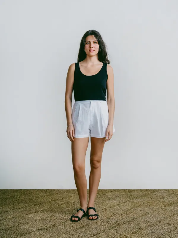 Summer Short, Organic Batiste, Natural sold by Ozma