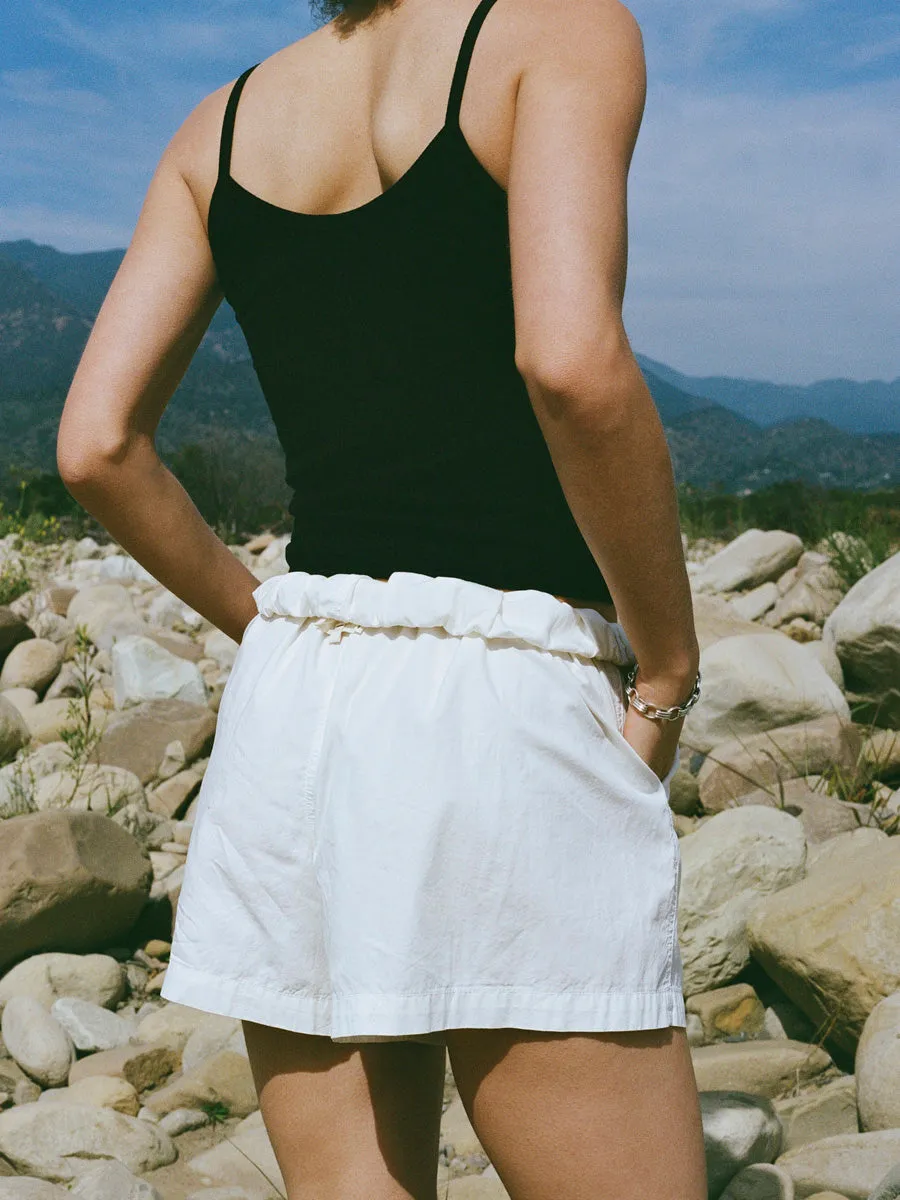 Baseline Cami, Tencel Rib, Black sold by Ozma product image thumbnail 3