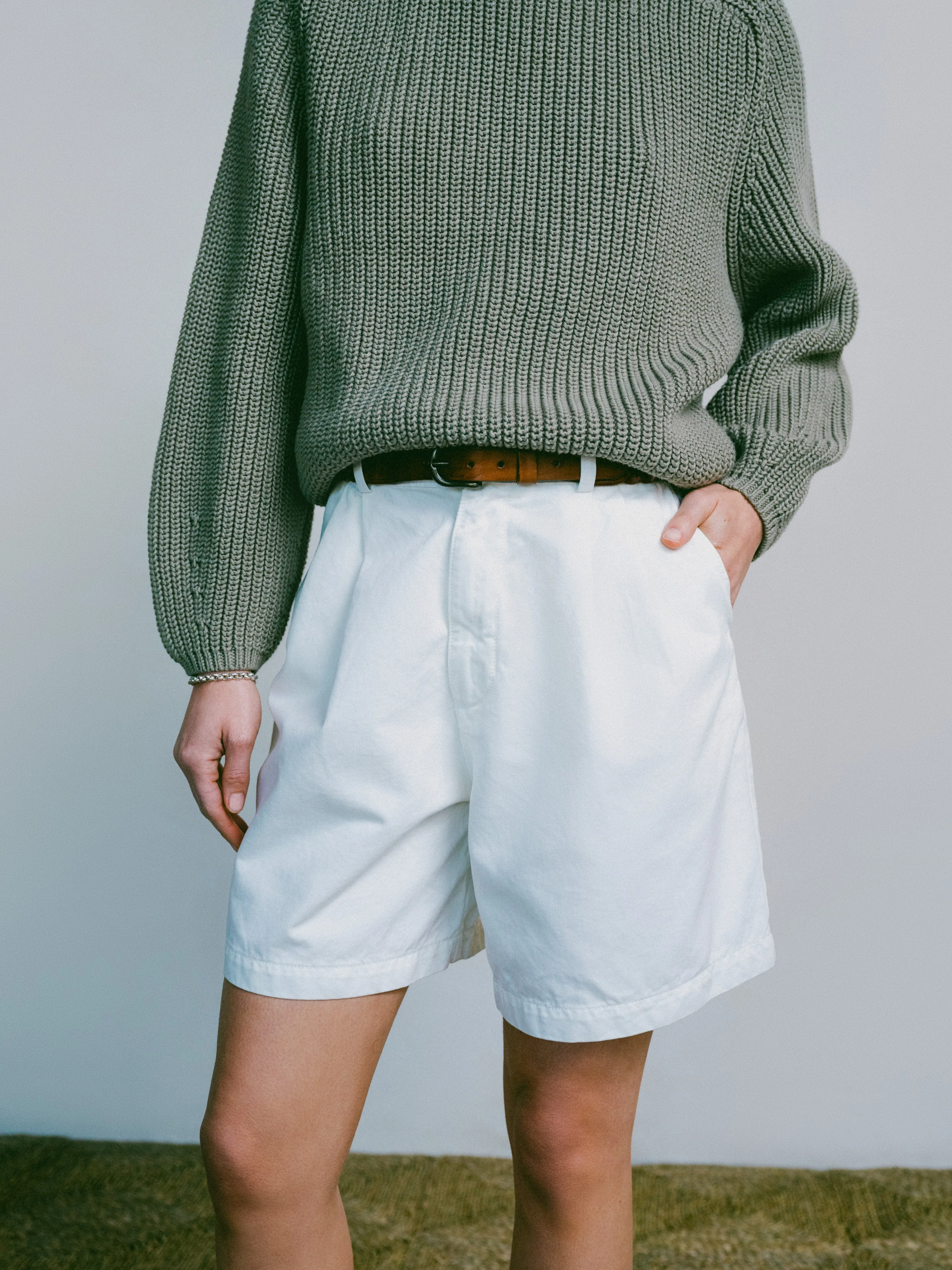 Pfeiffer Short, Chino Twill, Ivory sold by Ozma product image thumbnail 5