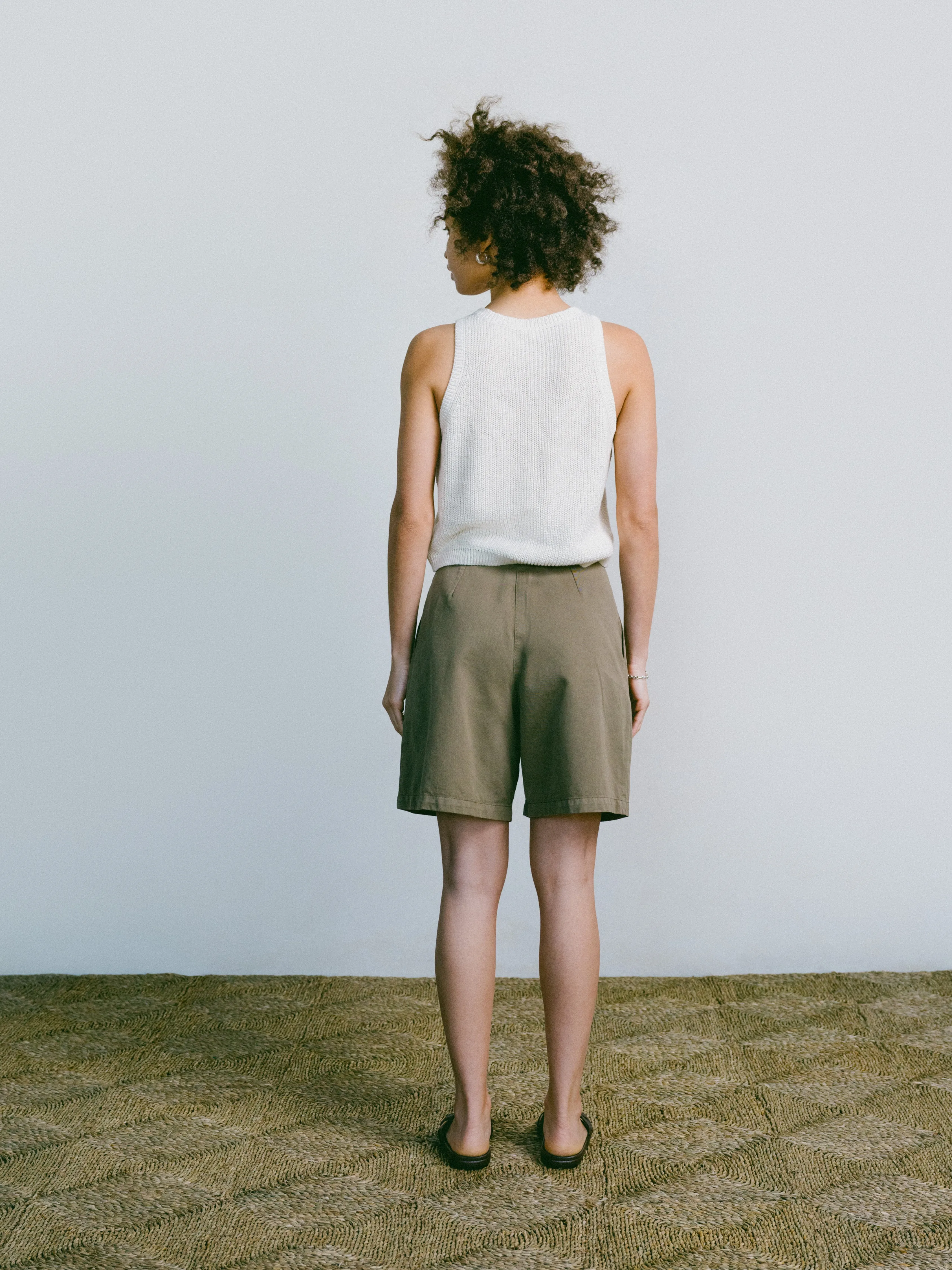 Pfeiffer Short, Chino Twill, Olive Khaki sold by Ozma product image thumbnail 4