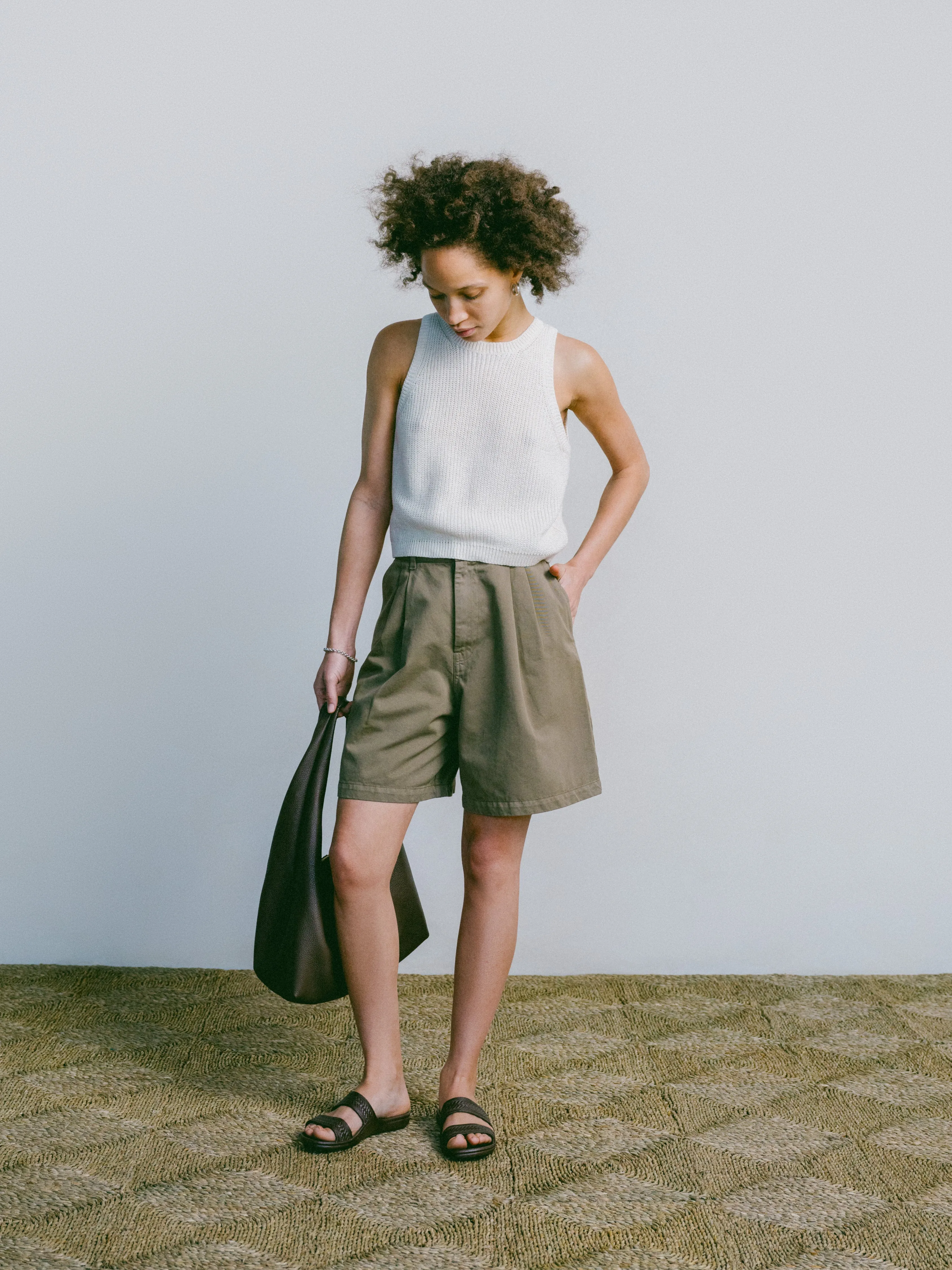 Pfeiffer Short, Chino Twill, Olive Khaki sold by Ozma product image thumbnail 3