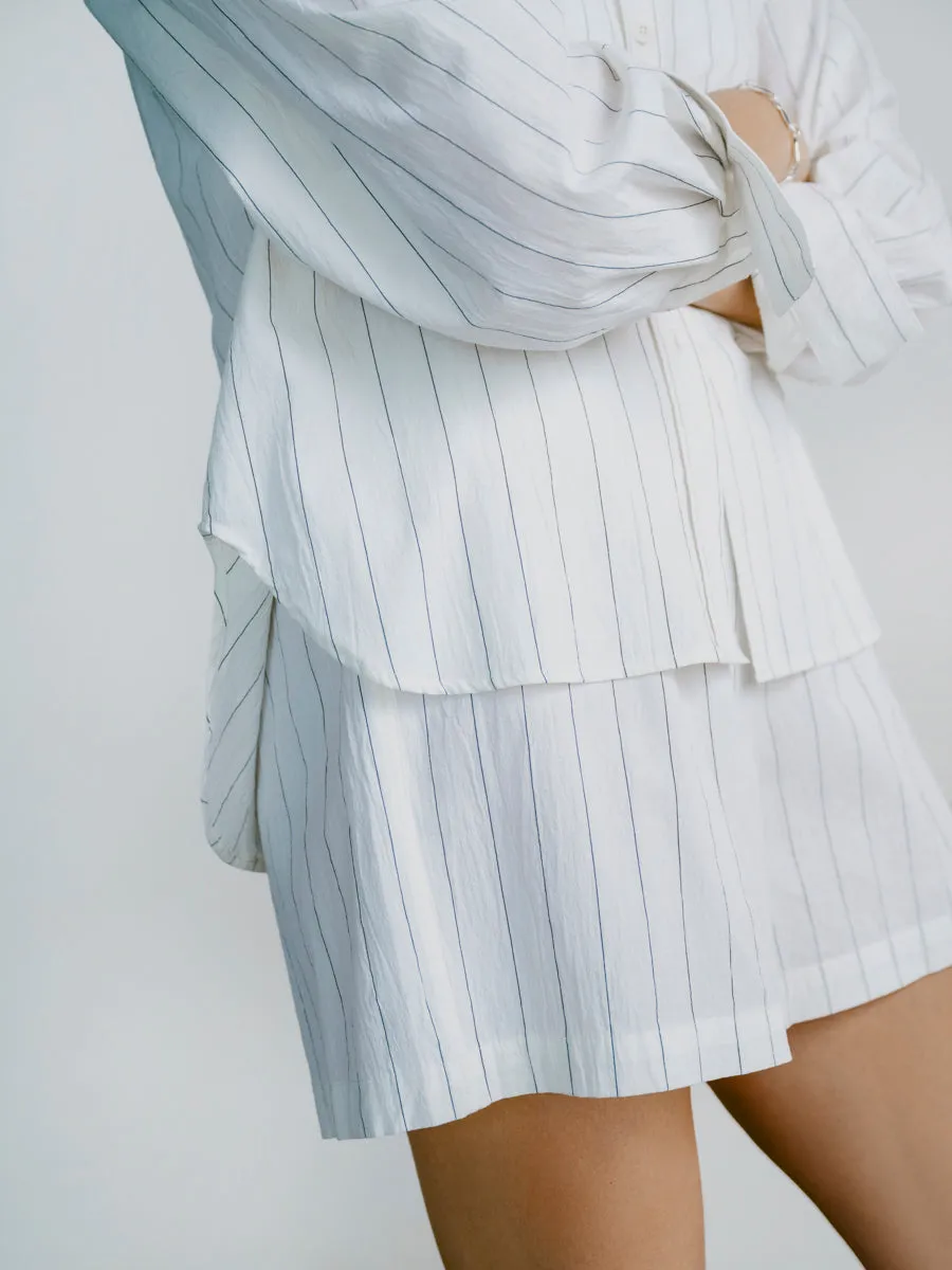 All Day Short, Japanese Organic Cotton, Carolina Stripe sold by Ozma product image thumbnail 5