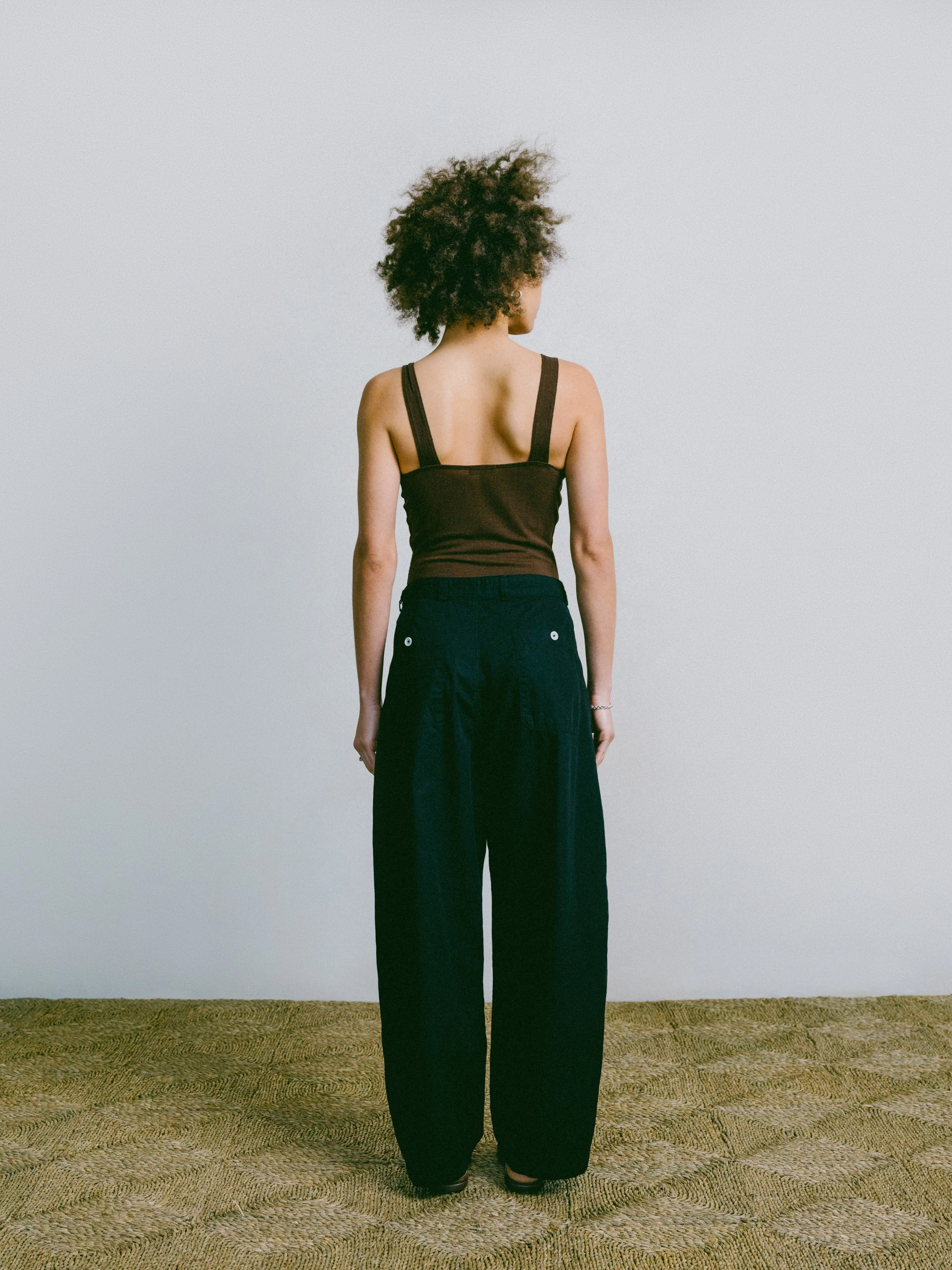 Poplin Field Pant, Organic Poplin, Black sold by Ozma product image thumbnail 3