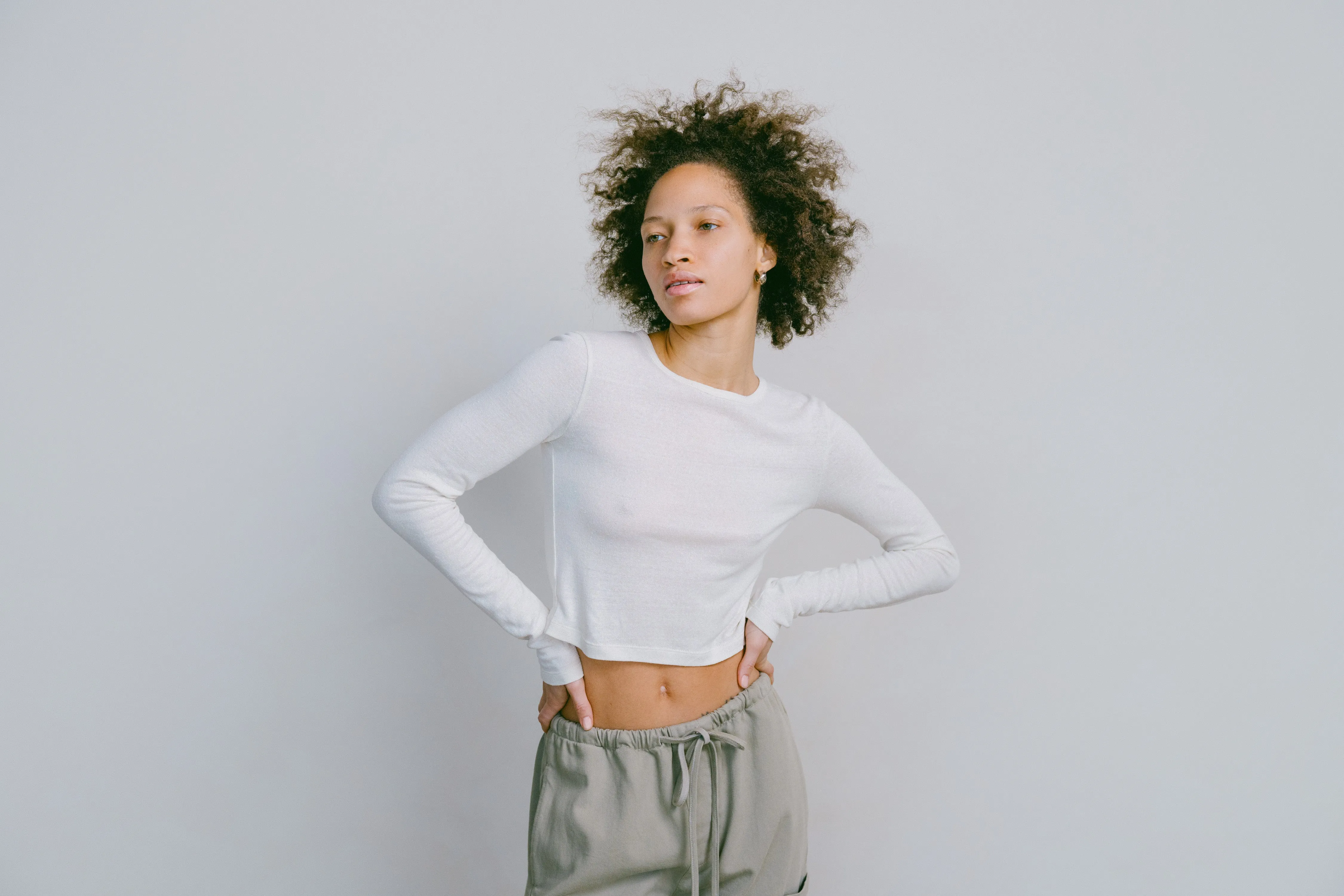 Lia Top, Regen Silk Noil Jersey, Natural sold by Ozma product image thumbnail 3