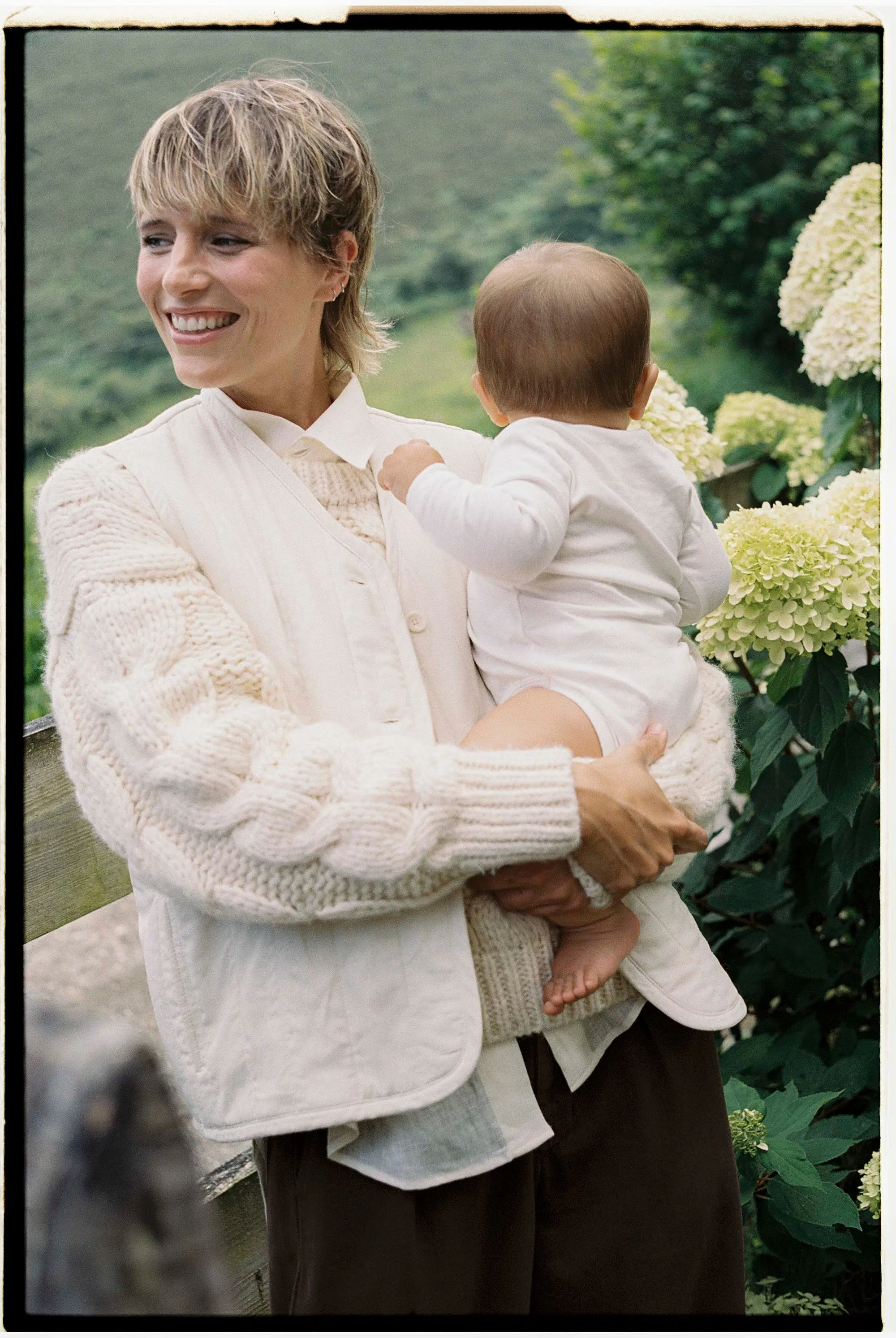 Quilted Vest, Regen Silk Noil, Natural sold by Ozma product image thumbnail 5