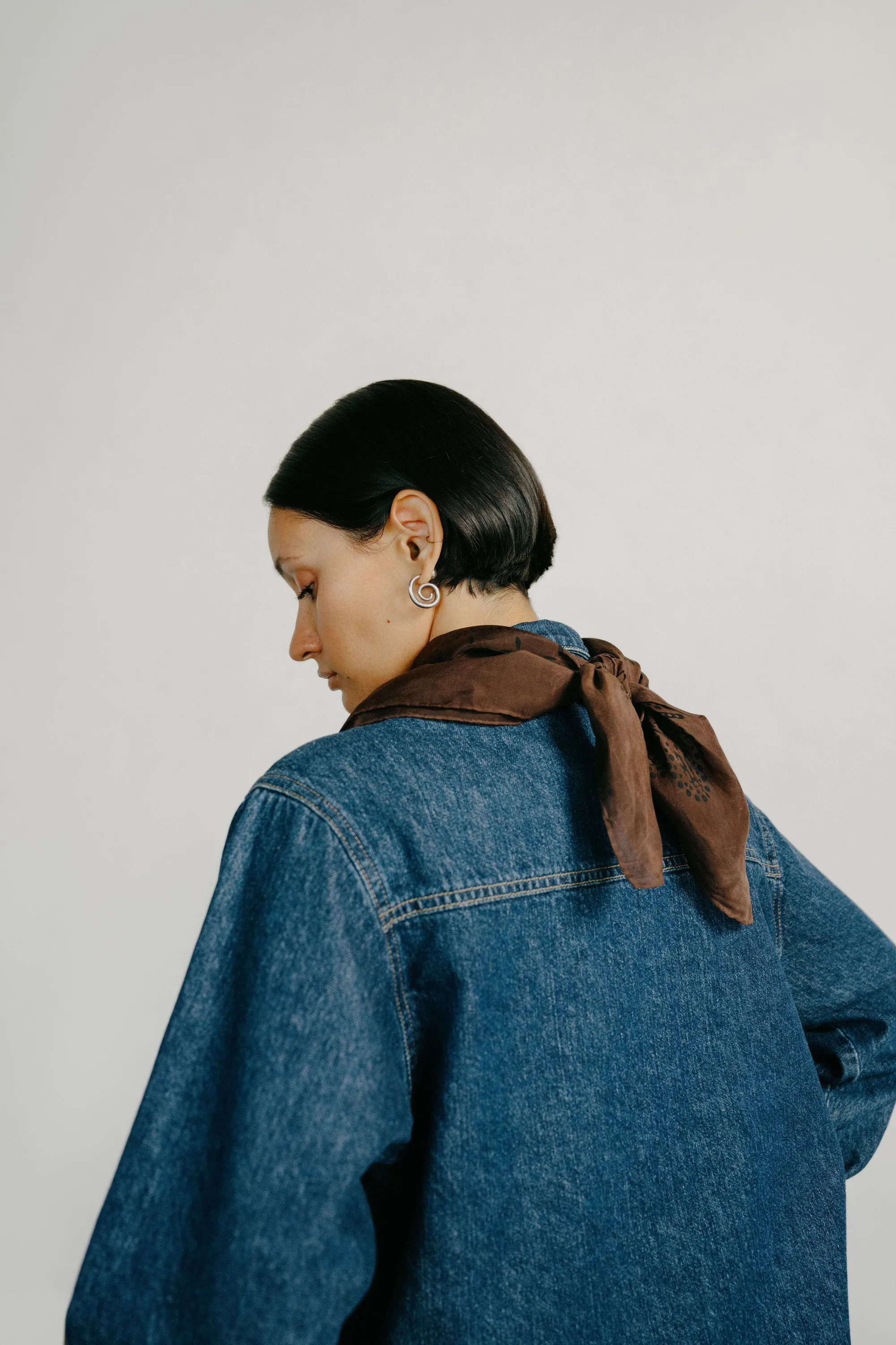 1930s Bandana, Regen Silk, Manzanita sold by Ozma product image thumbnail 3