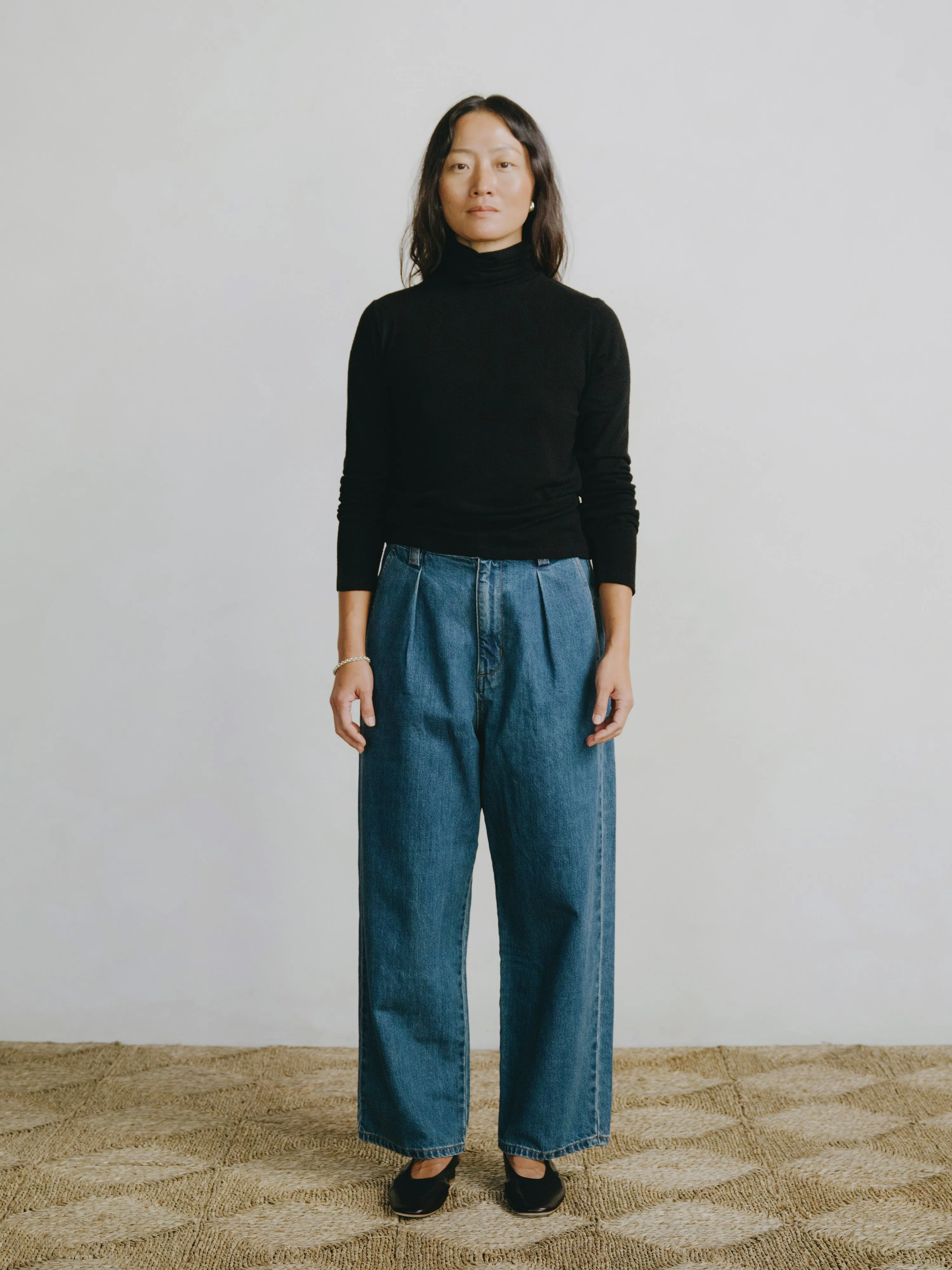 Field Pant, Tencel Denim, Vintage Dark sold by Ozma product image thumbnail 2