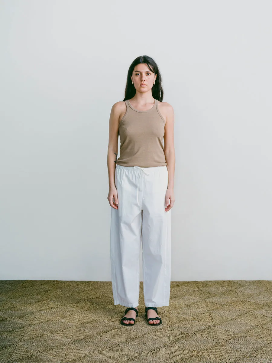 All Day Pant, Organic Cotton Poplin, Natural sold by Ozma product image thumbnail 3