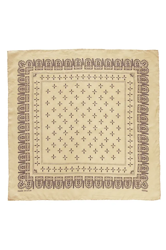 1930s Bandana, Regen Silk, Hay sold by Ozma