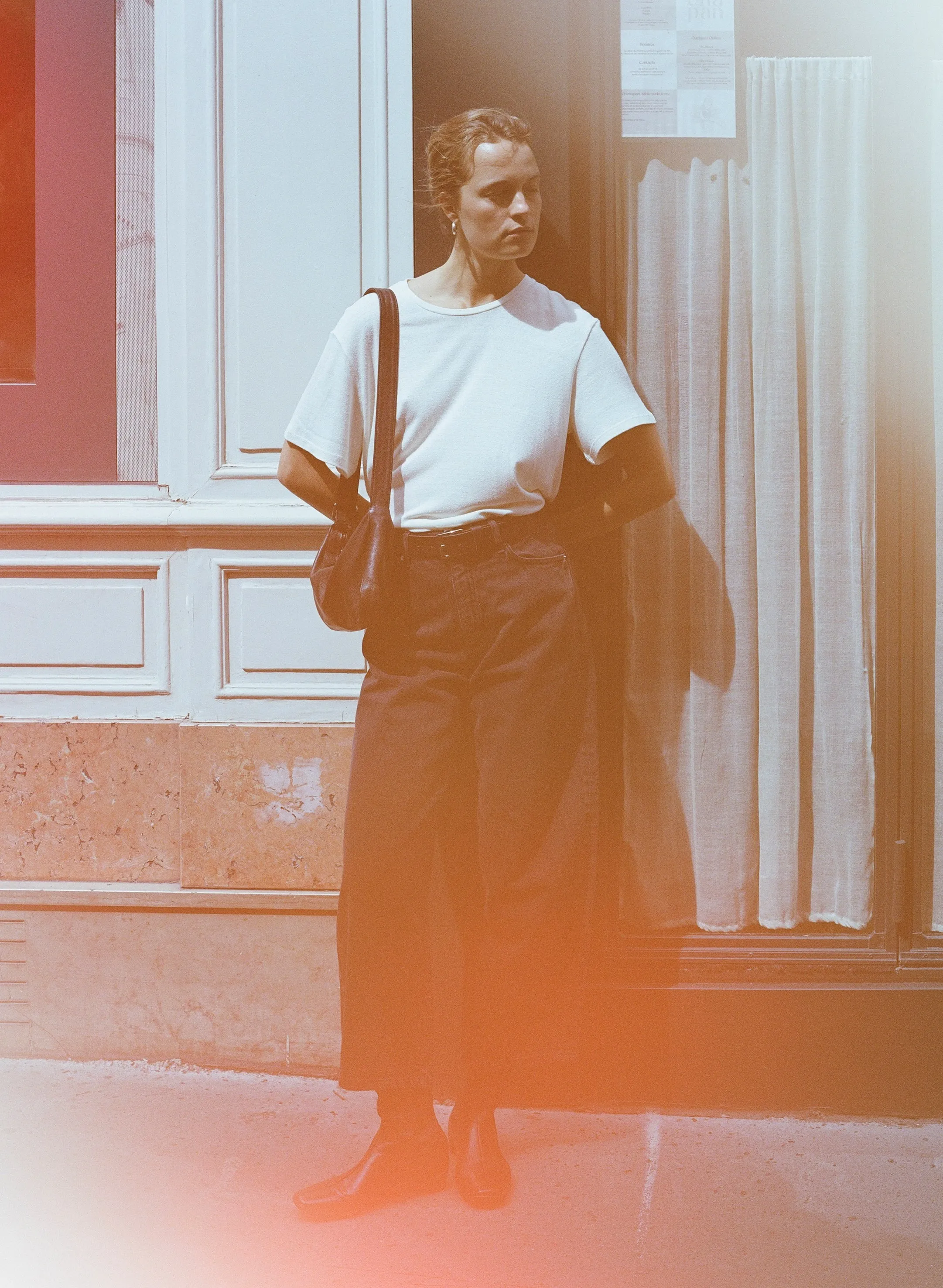 Big Tee, Regen Silk Noil Jersey, Natural sold by Ozma product image thumbnail 4