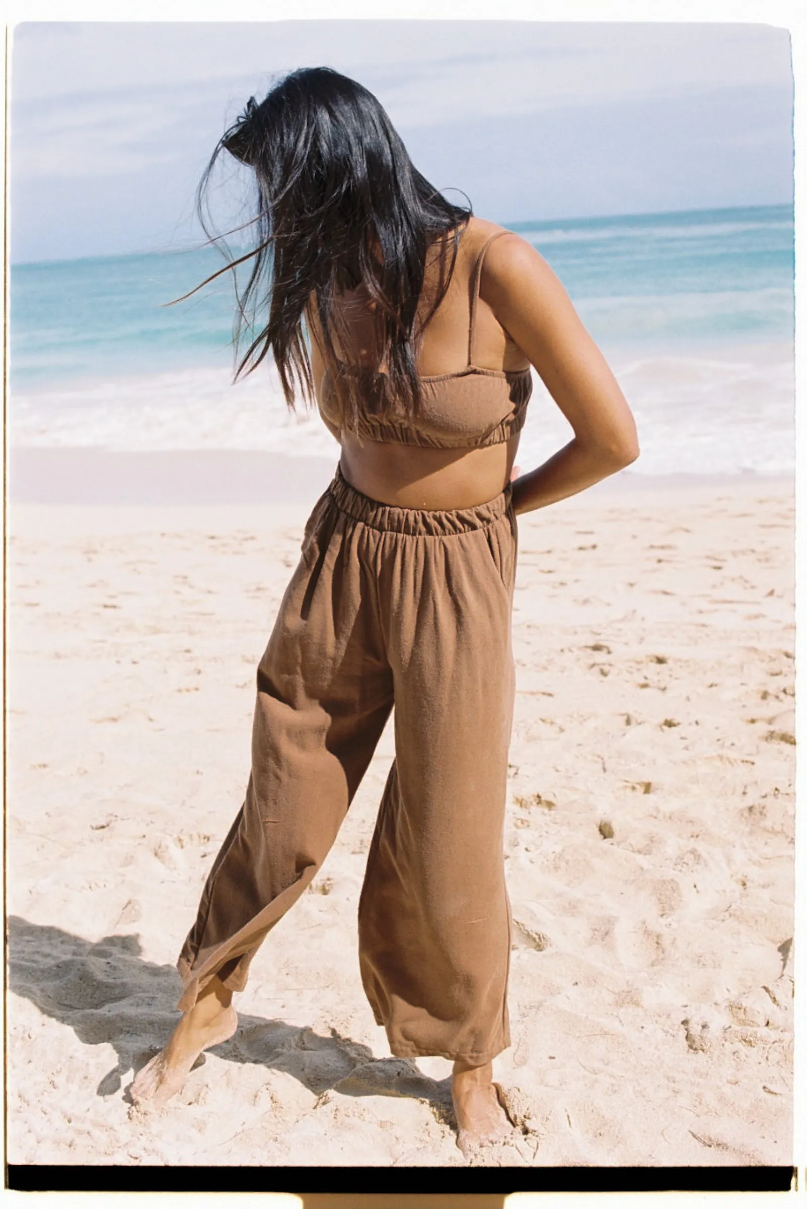 House Top, Regen Silk Noil, Umber sold by Ozma product image thumbnail 5