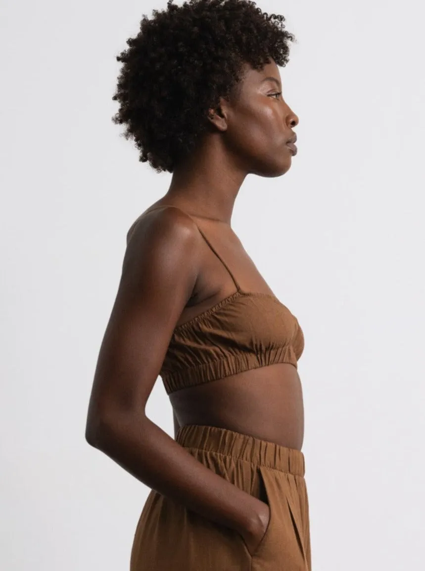 House Top, Regen Silk Noil, Umber sold by Ozma product image thumbnail 2