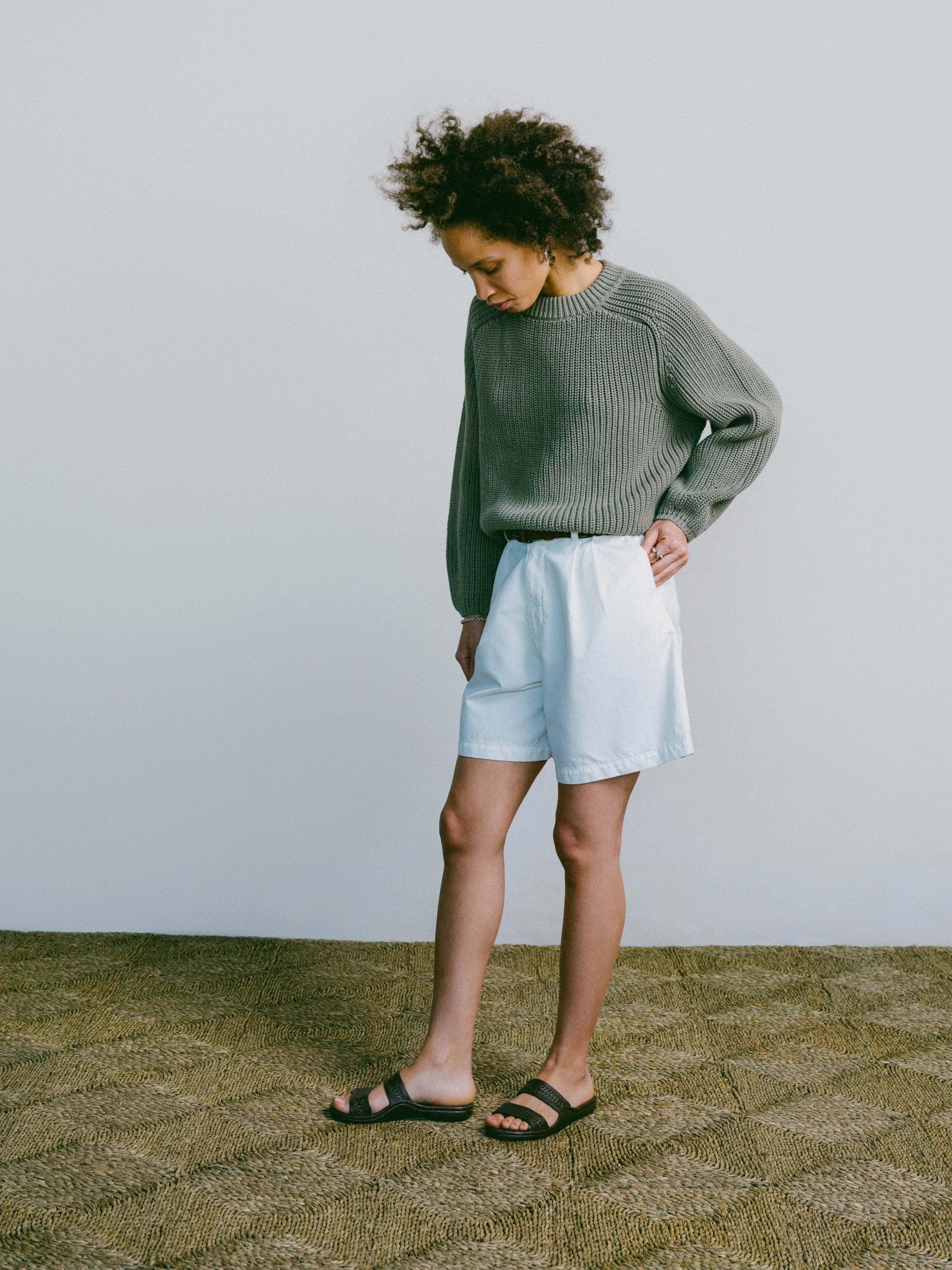 (Imperfect) Pfeiffer Short, Chino Twill, Ivory sold by Ozma product image thumbnail 2