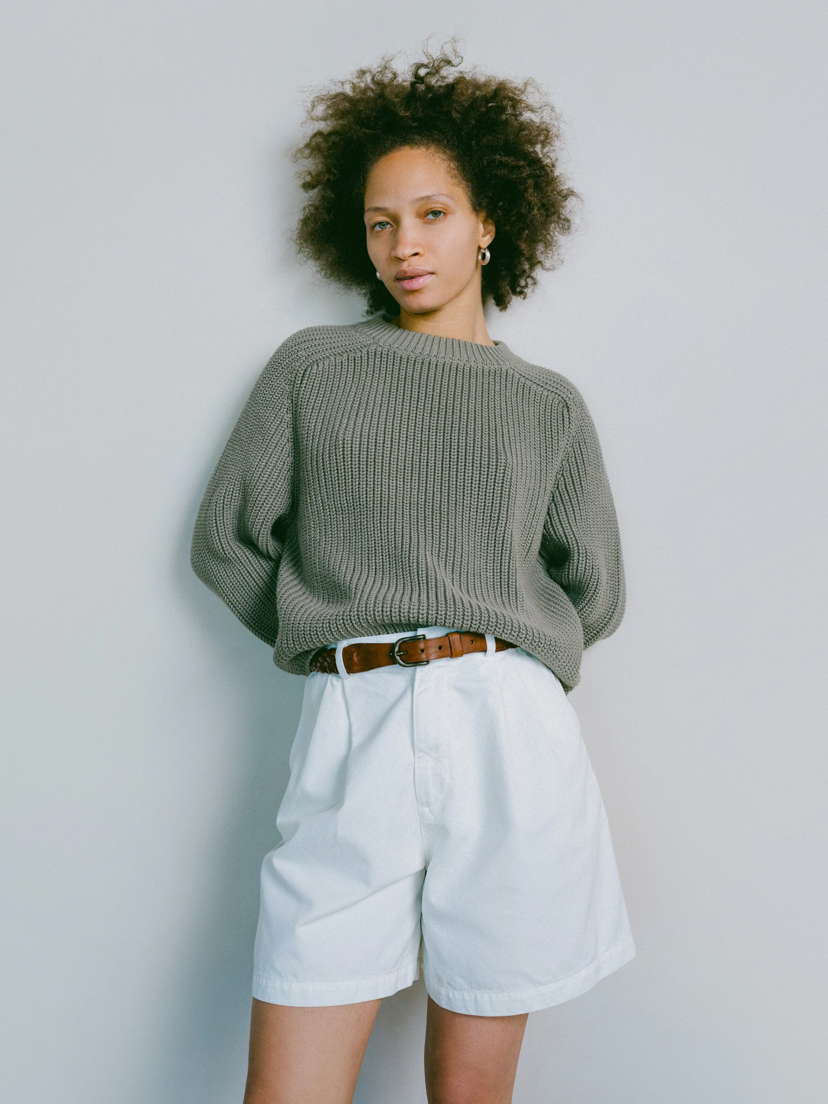 (Imperfect) Pfeiffer Short, Chino Twill, Ivory sold by Ozma product image thumbnail 4