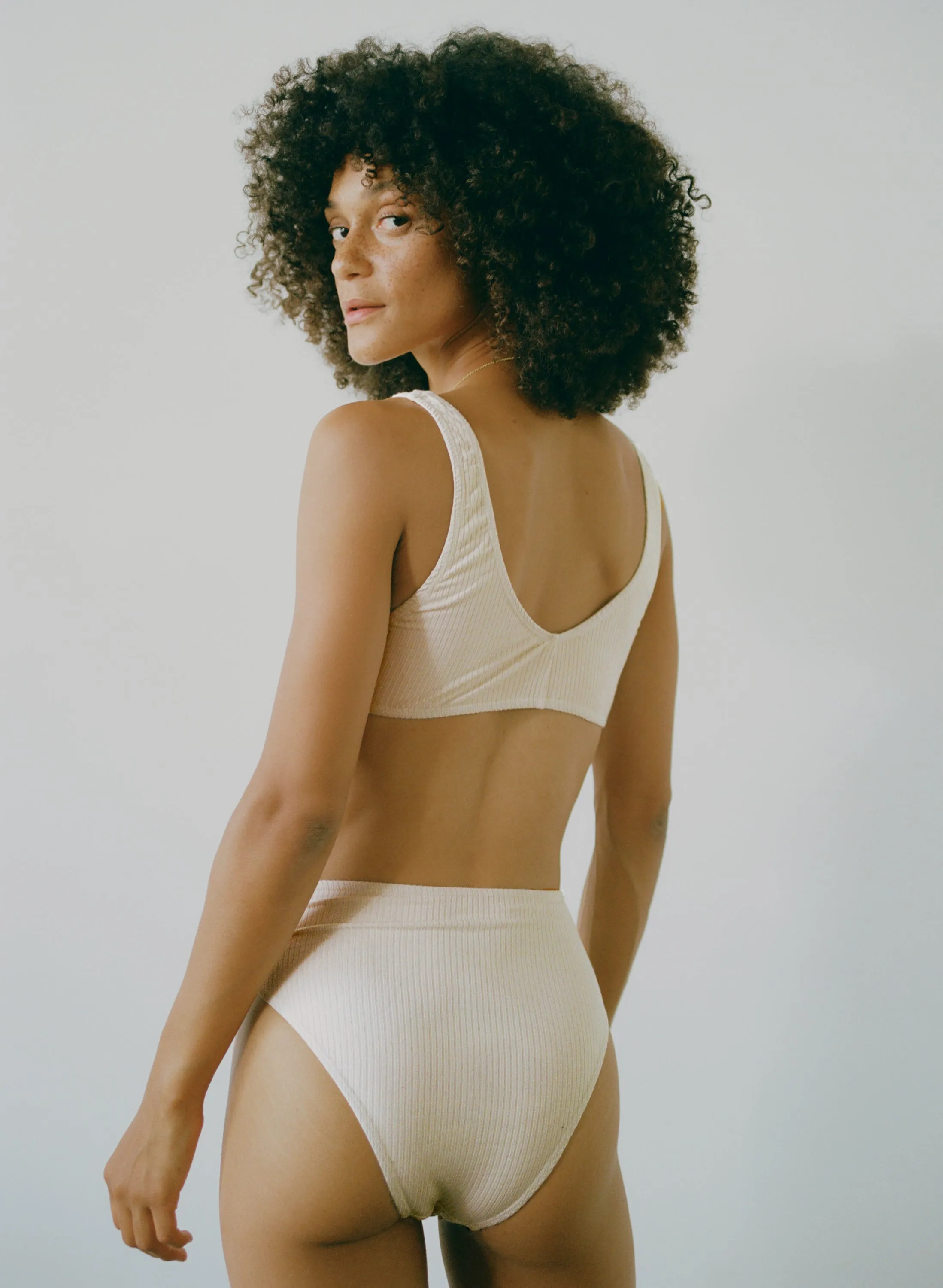 (Imperfect) Rio Panty, Tencel Rib, Shell sold by Ozma product image thumbnail 4