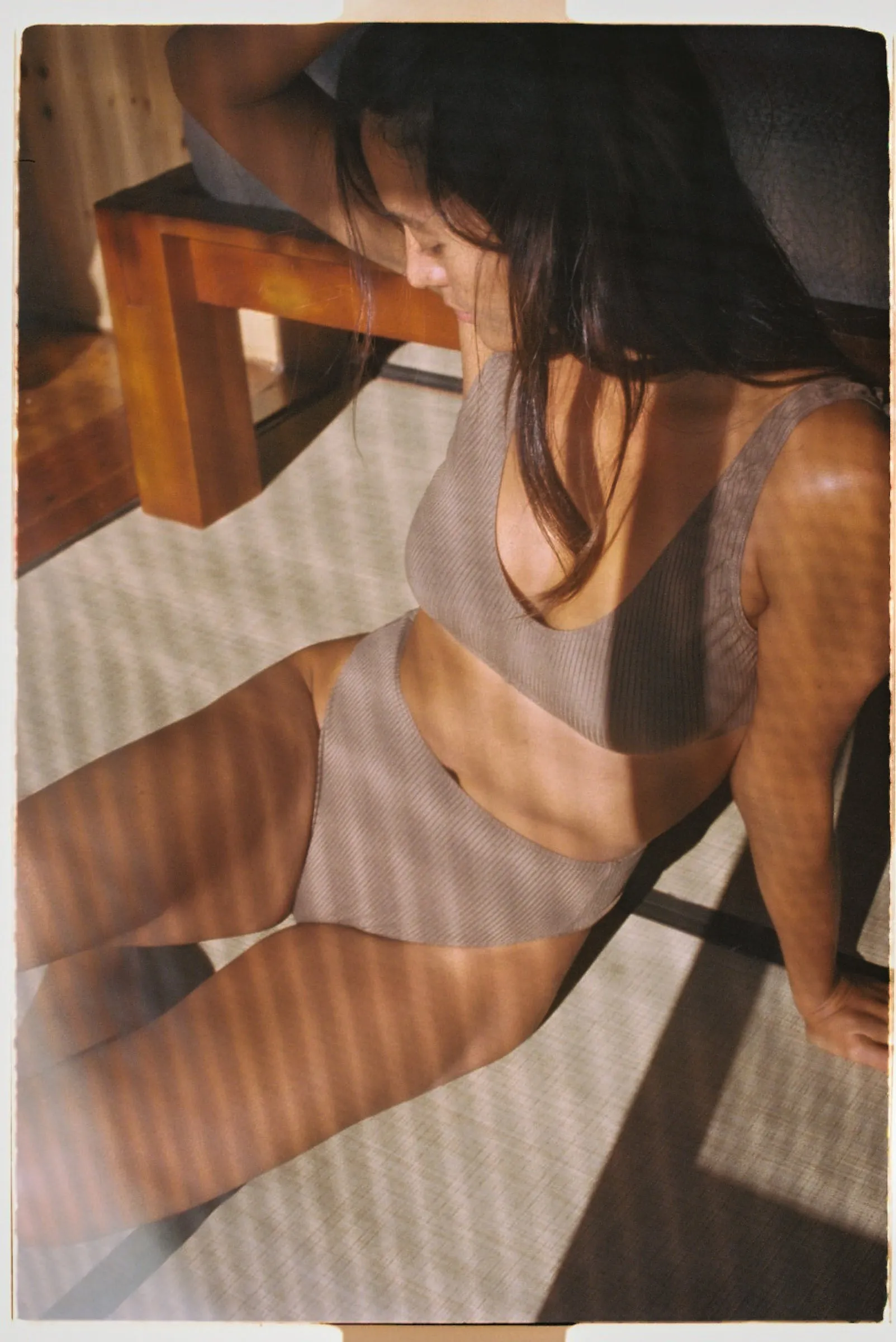 (Imperfect) Rio Panty, Tencel Rib, Cocoa sold by Ozma product image thumbnail 4