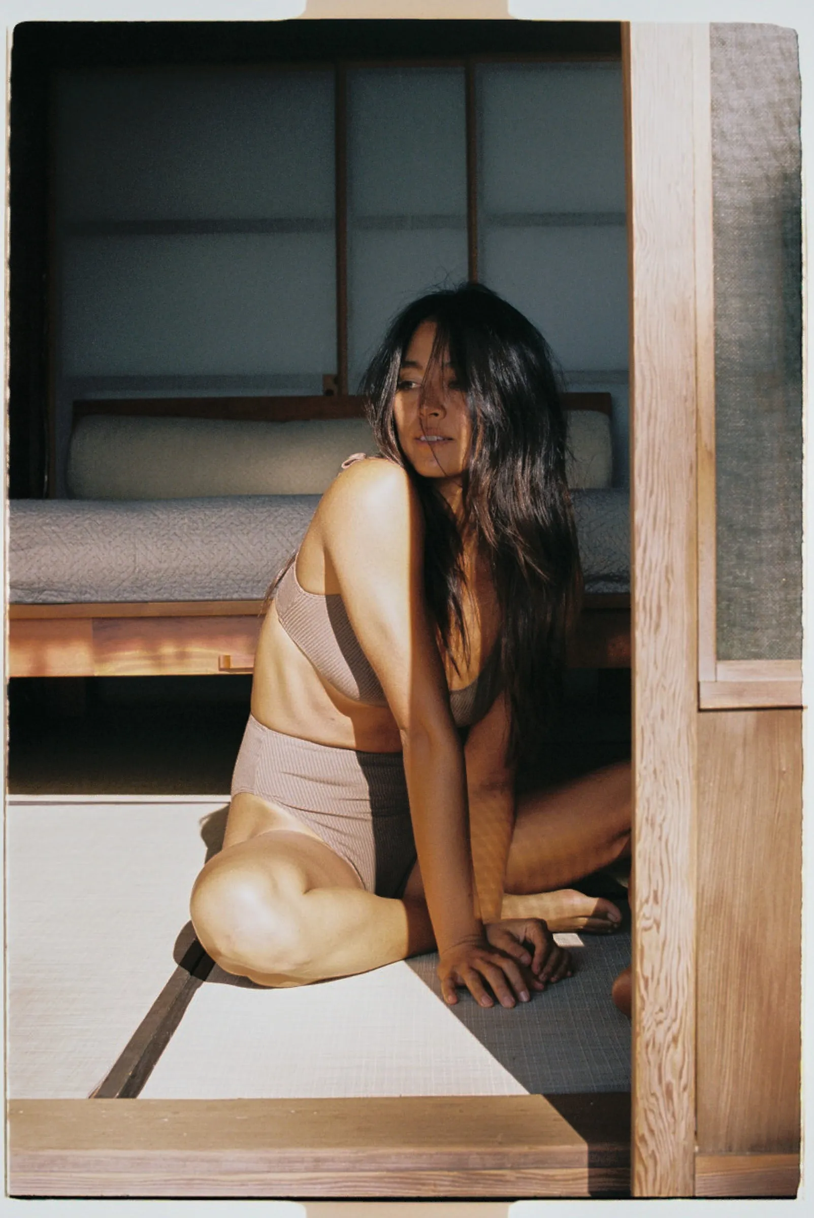 (Imperfect) Rio Panty, Tencel Rib, Cocoa sold by Ozma product image thumbnail 3